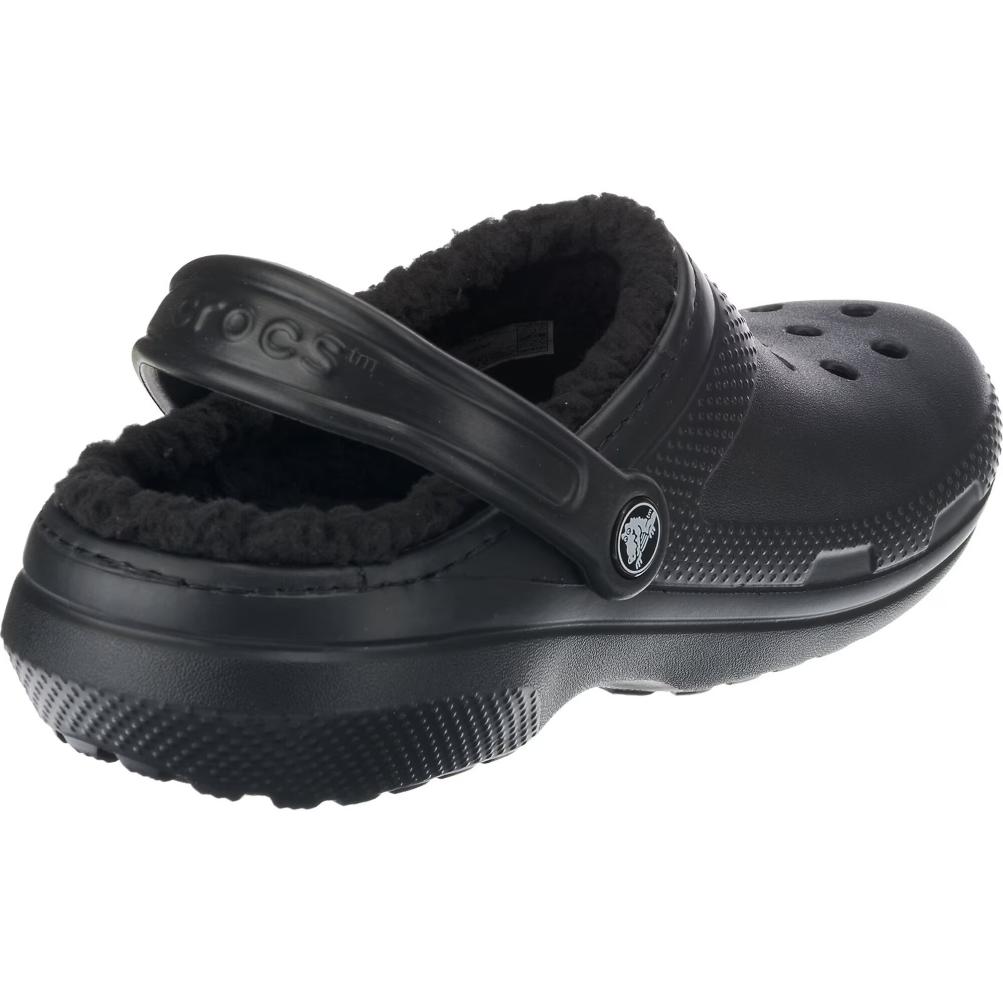 Crocs Cokle 'Classic Lined' črna - Pepit.si