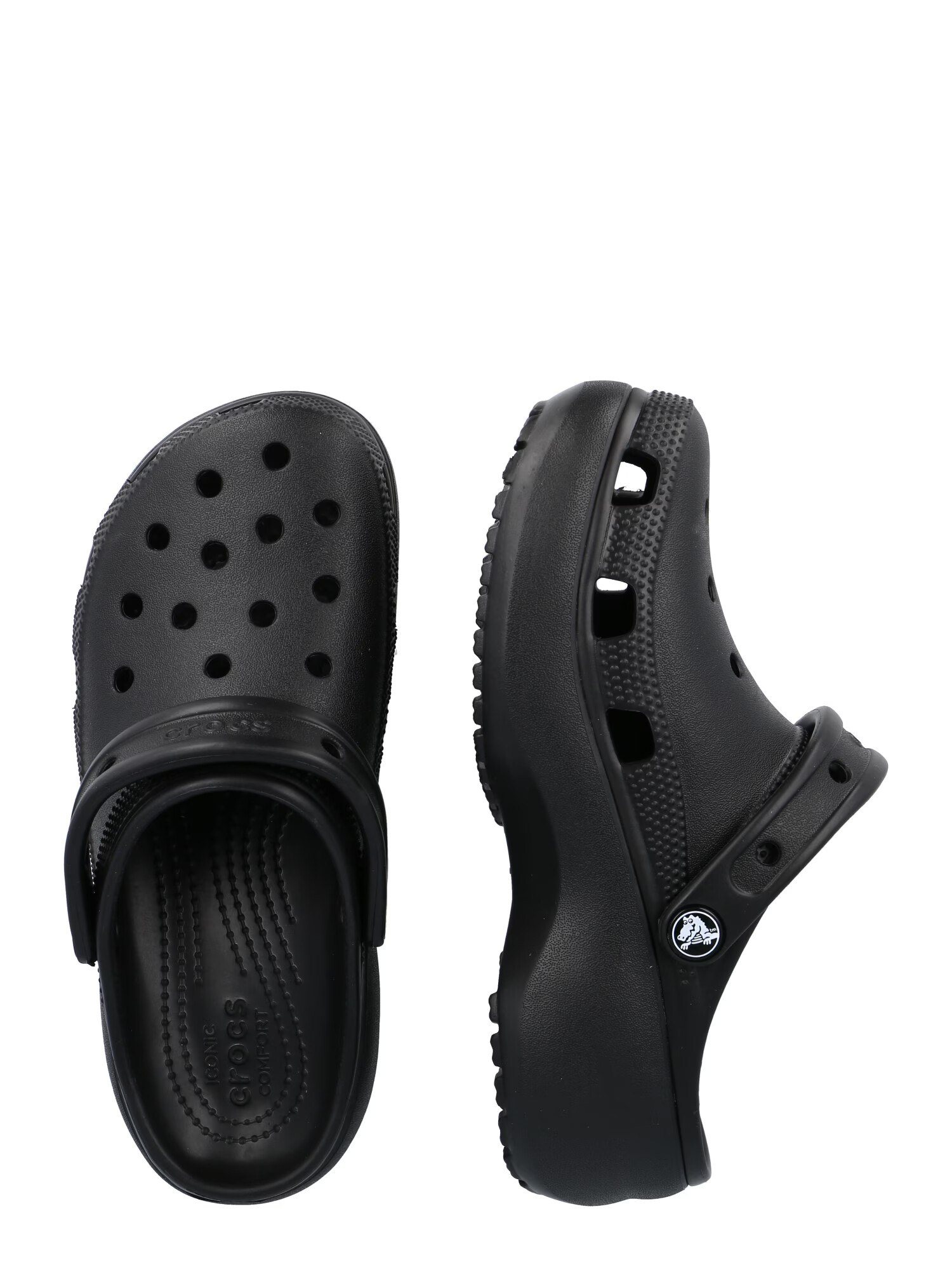 Crocs Cokle 'Classic Platform Clog W' črna - Pepit.si