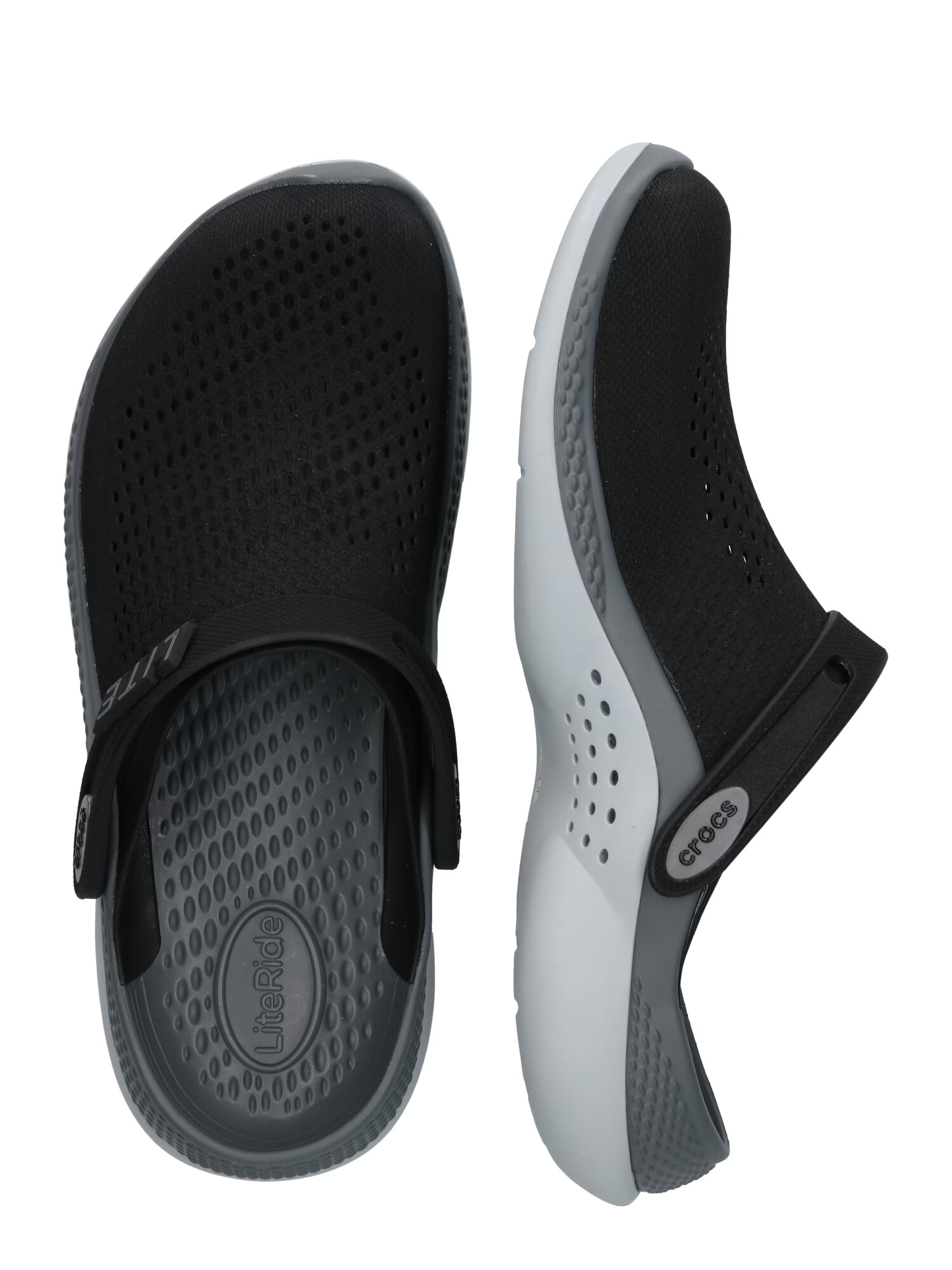 Crocs Cokle 'Literide' siva / črna - Pepit.si