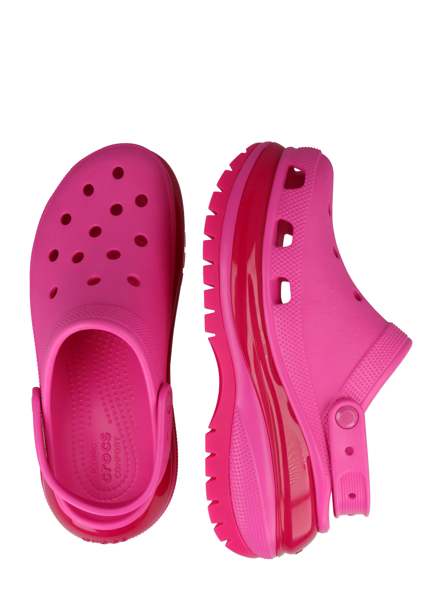 Crocs Cokle 'Mega Crush' roza / malina - Pepit.si