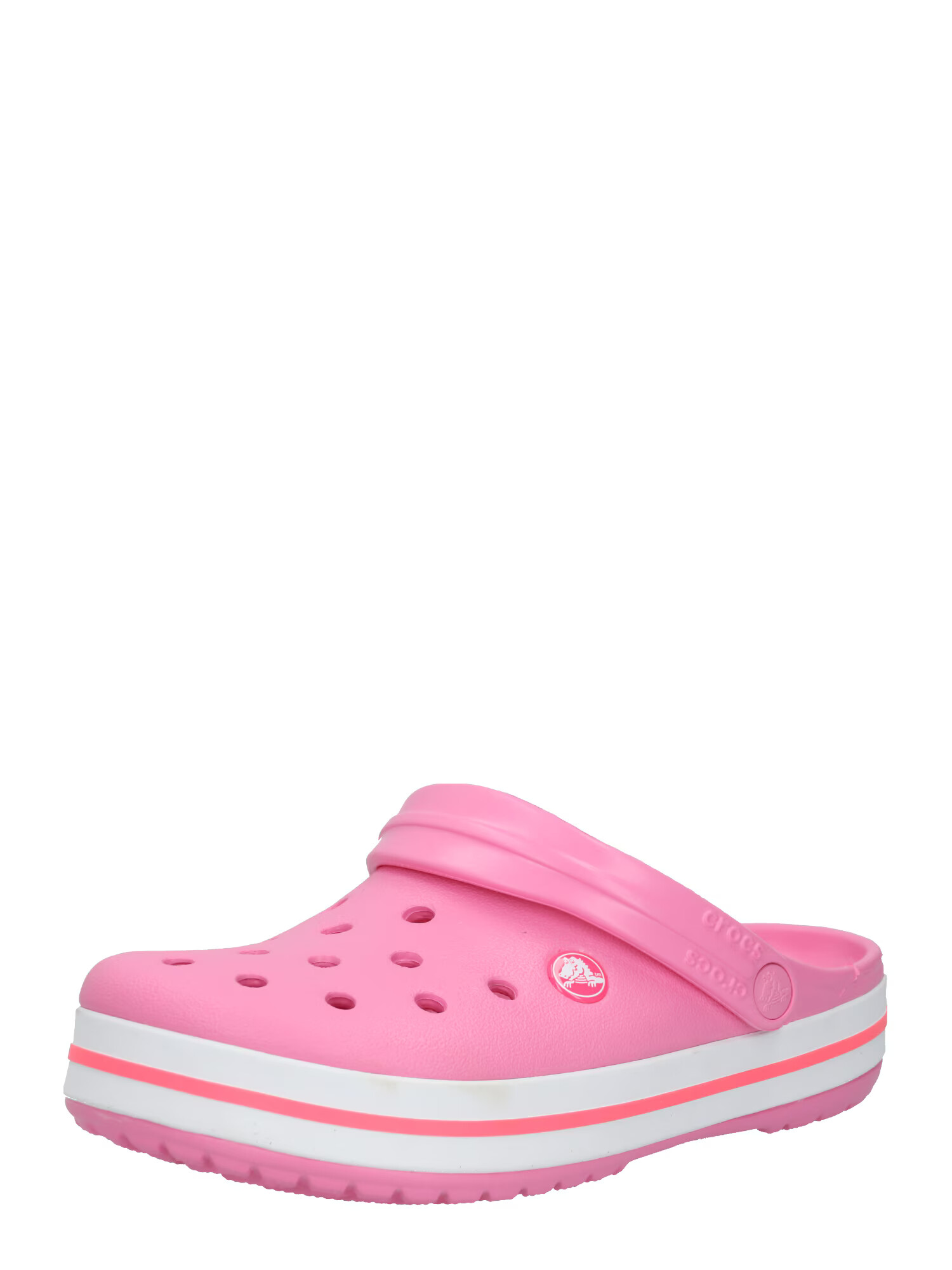 Crocs Cokle roza / bela - Pepit.si