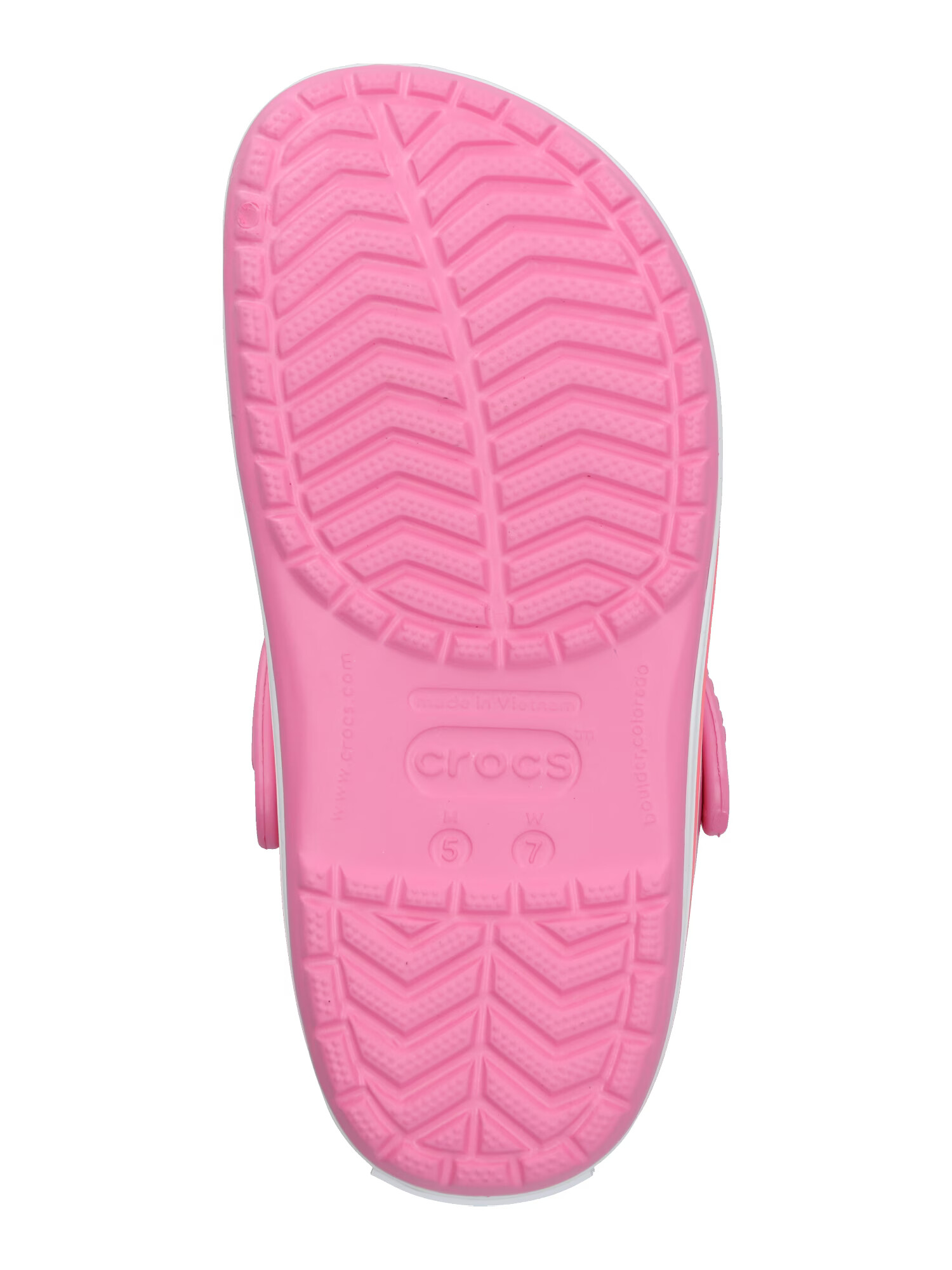 Crocs Cokle roza / bela - Pepit.si