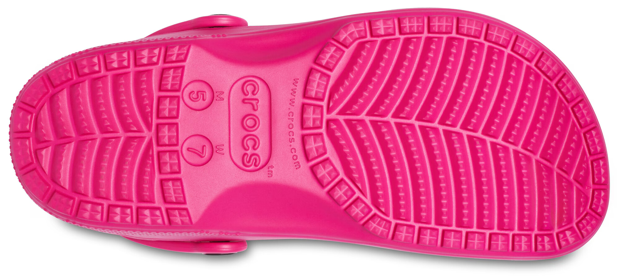 Crocs Cokle roza / transparentna - Pepit.si