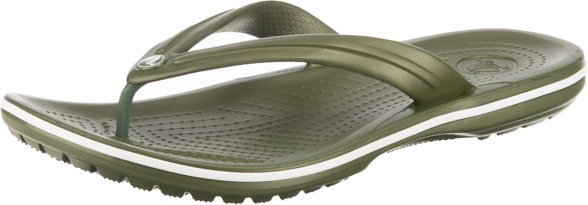 Crocs Japonke 'Flip' kaki - Pepit.si