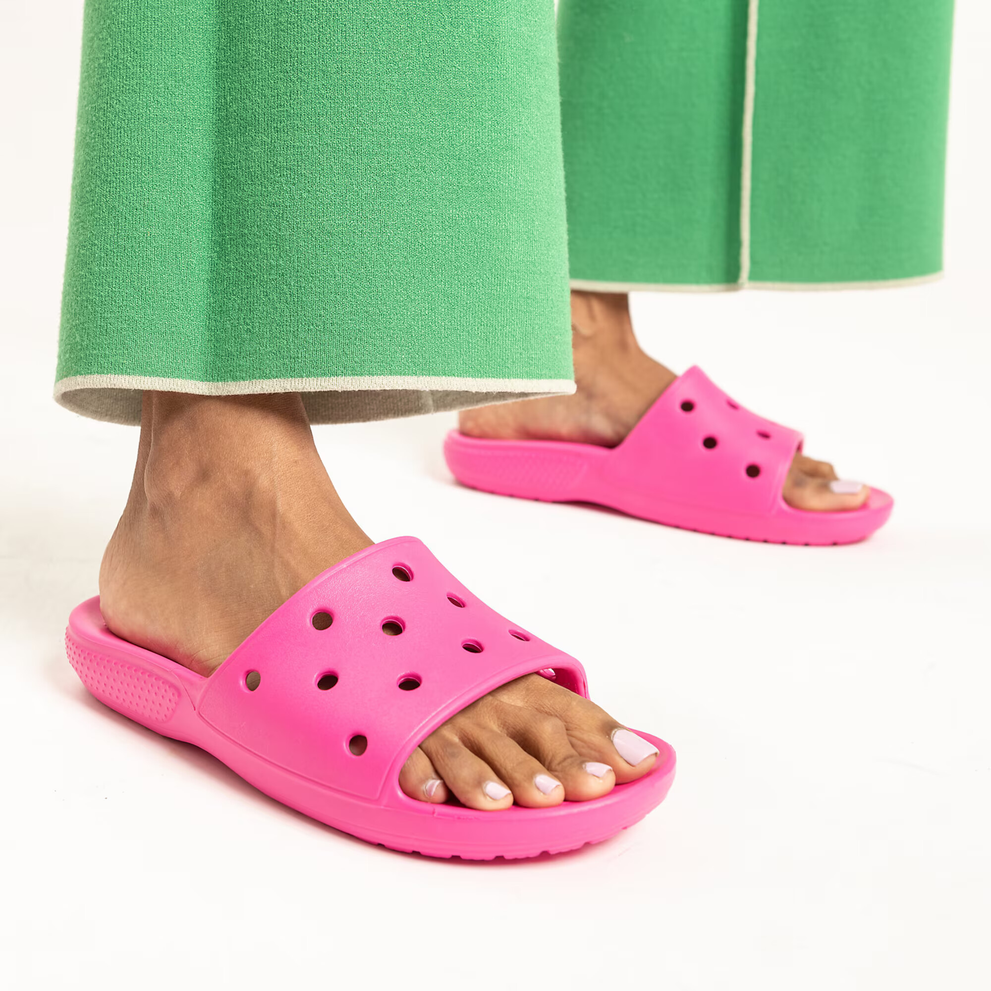 Crocs Nizki natikači roza - Pepit.si