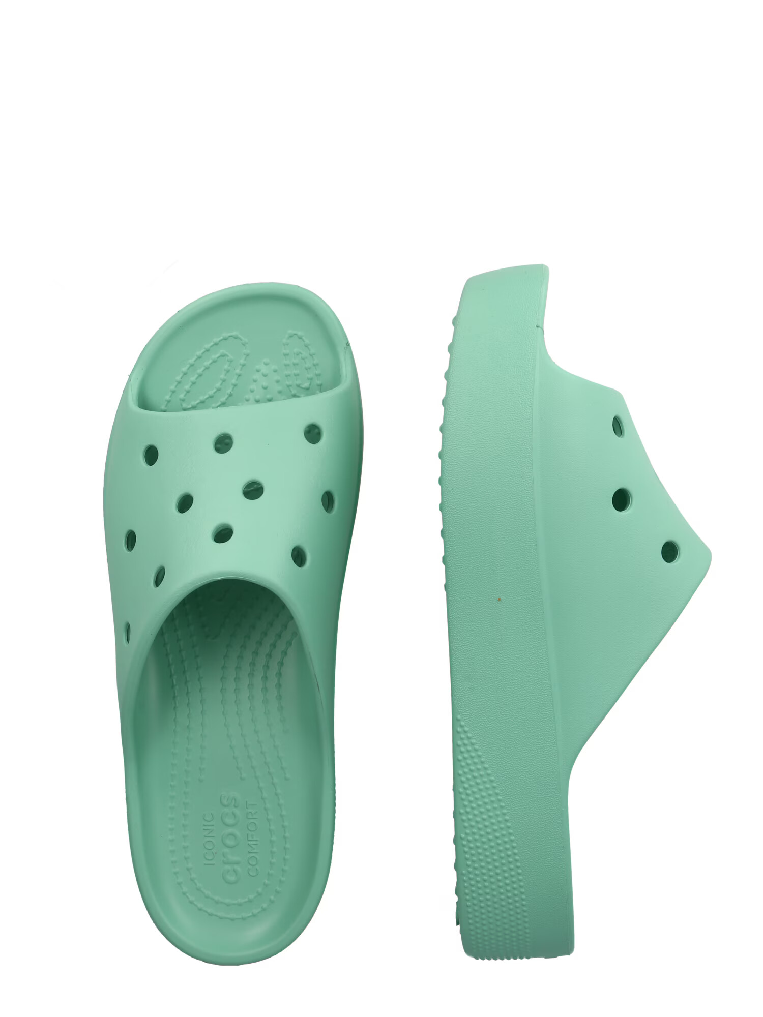 Crocs Nizki natikači turkizna - Pepit.si