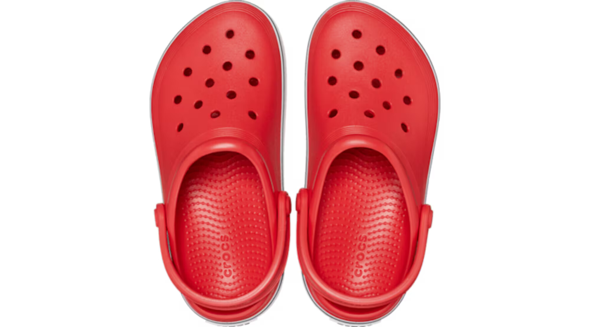 Crocs Odprti čevlji ognjeno rdeča - Pepit.si