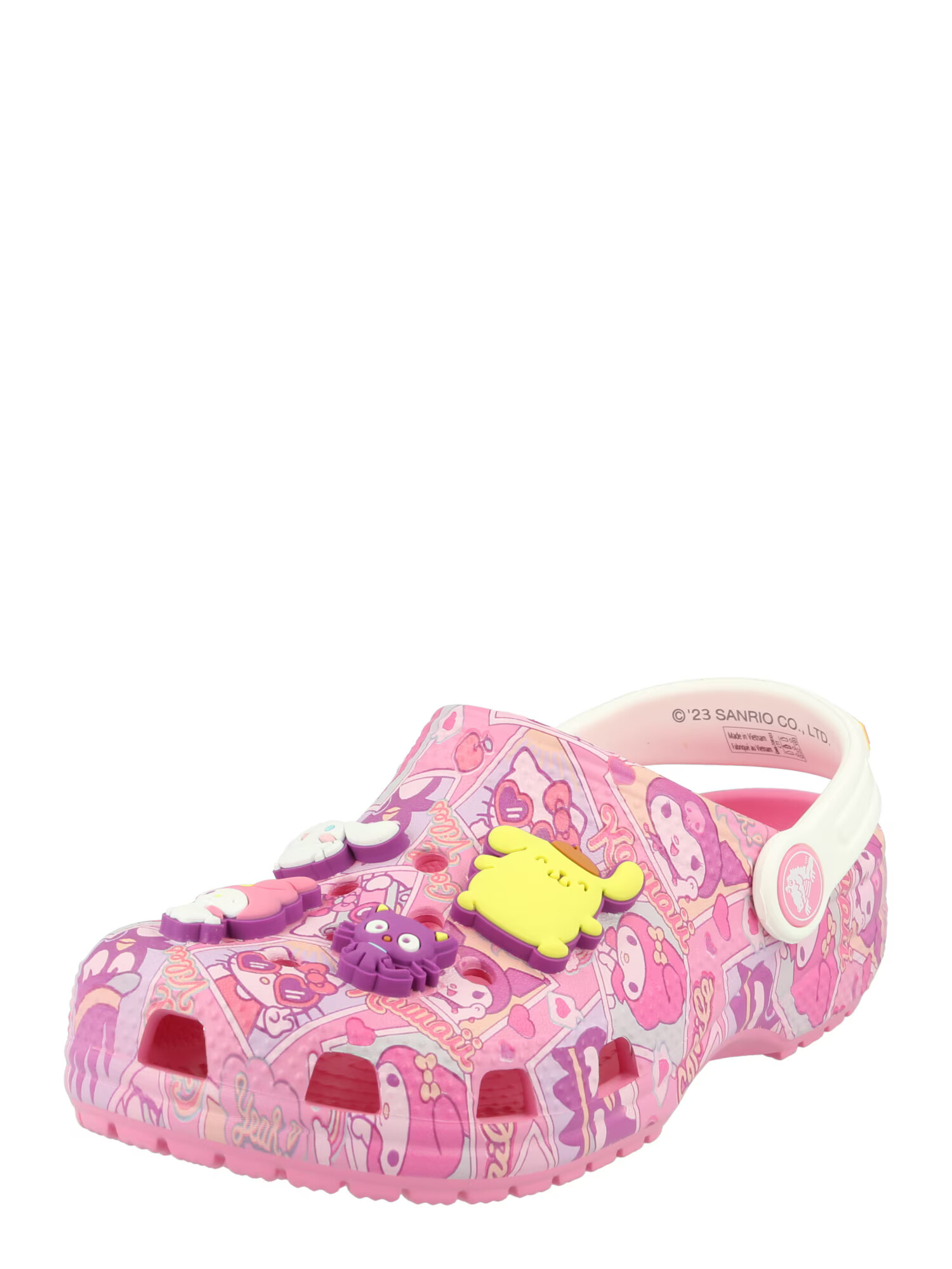 Crocs Sandali 'Hello Kitty' mešane barve / svetlo roza - Pepit.si