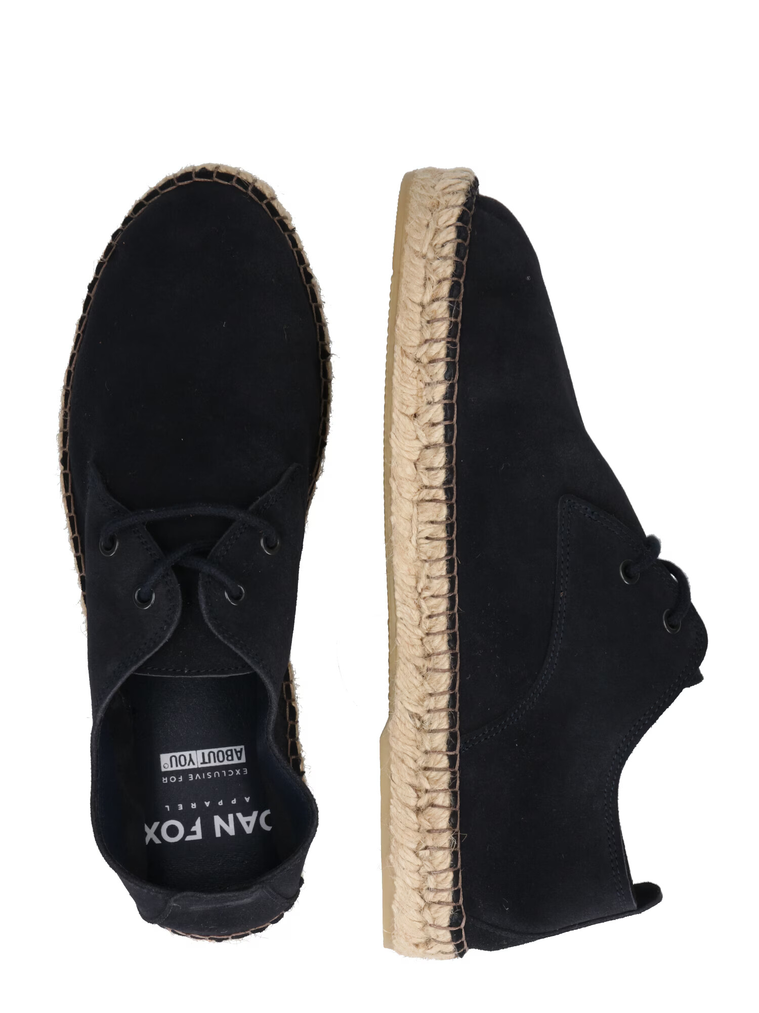 DAN FOX APPAREL Espadrile 'Ben' temno modra - Pepit.si