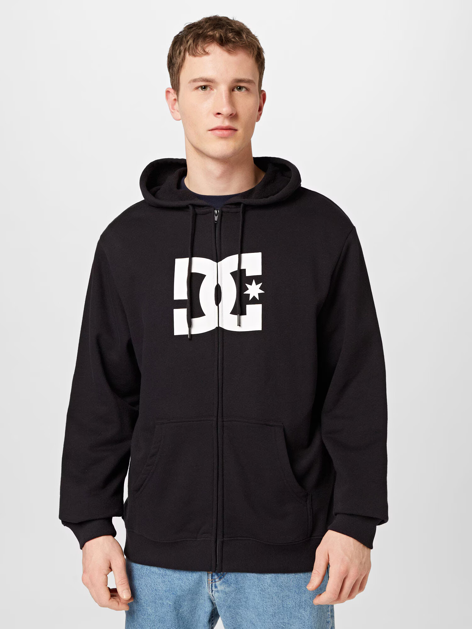 DC Shoes Jopa na zadrgo črna / bela - Pepit.si