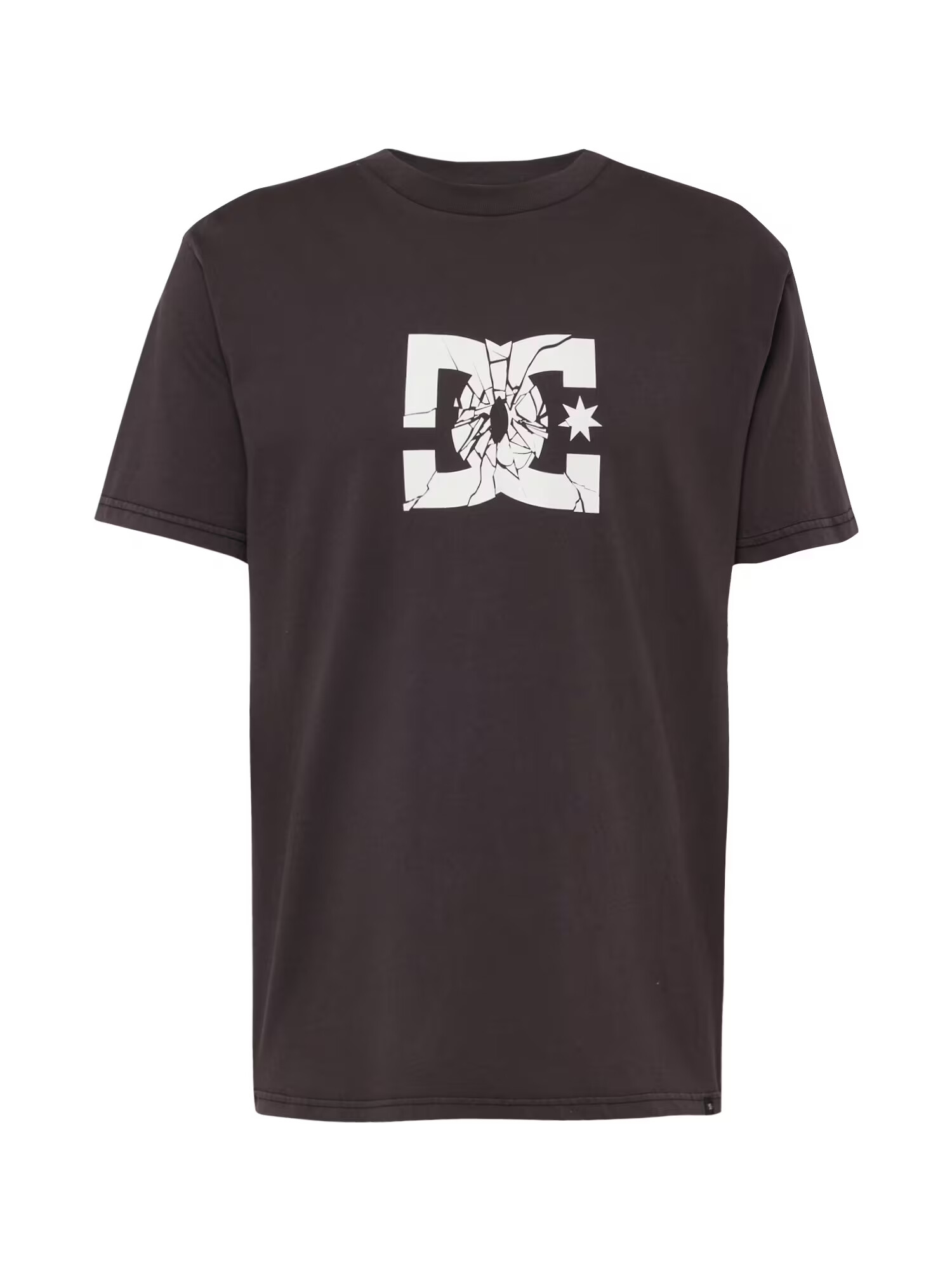 DC Shoes Majica 'SHATTER' črna / bela - Pepit.si