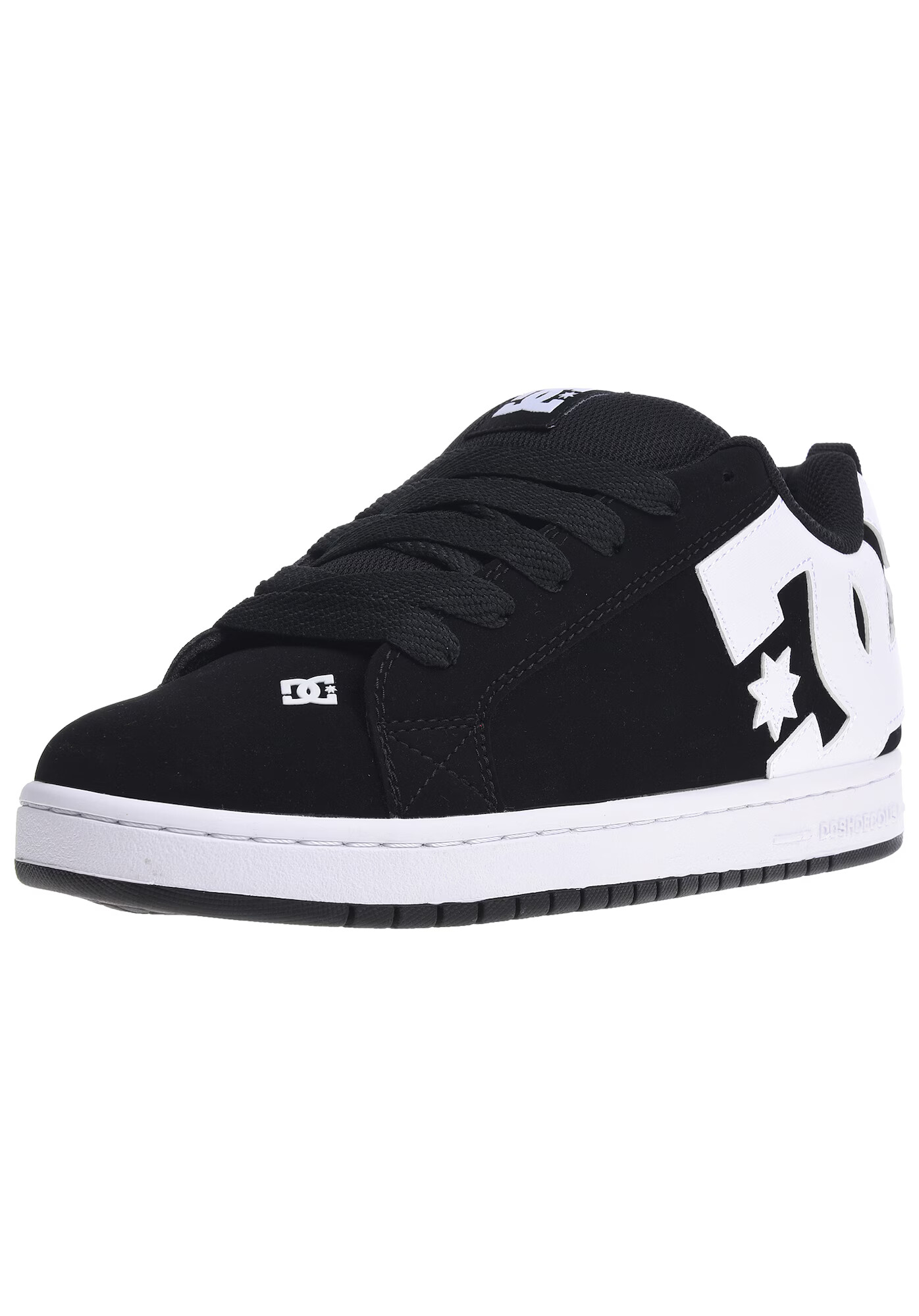 DC Shoes Nizke superge 'COURT GRAFFIK' črna / bela - Pepit.si