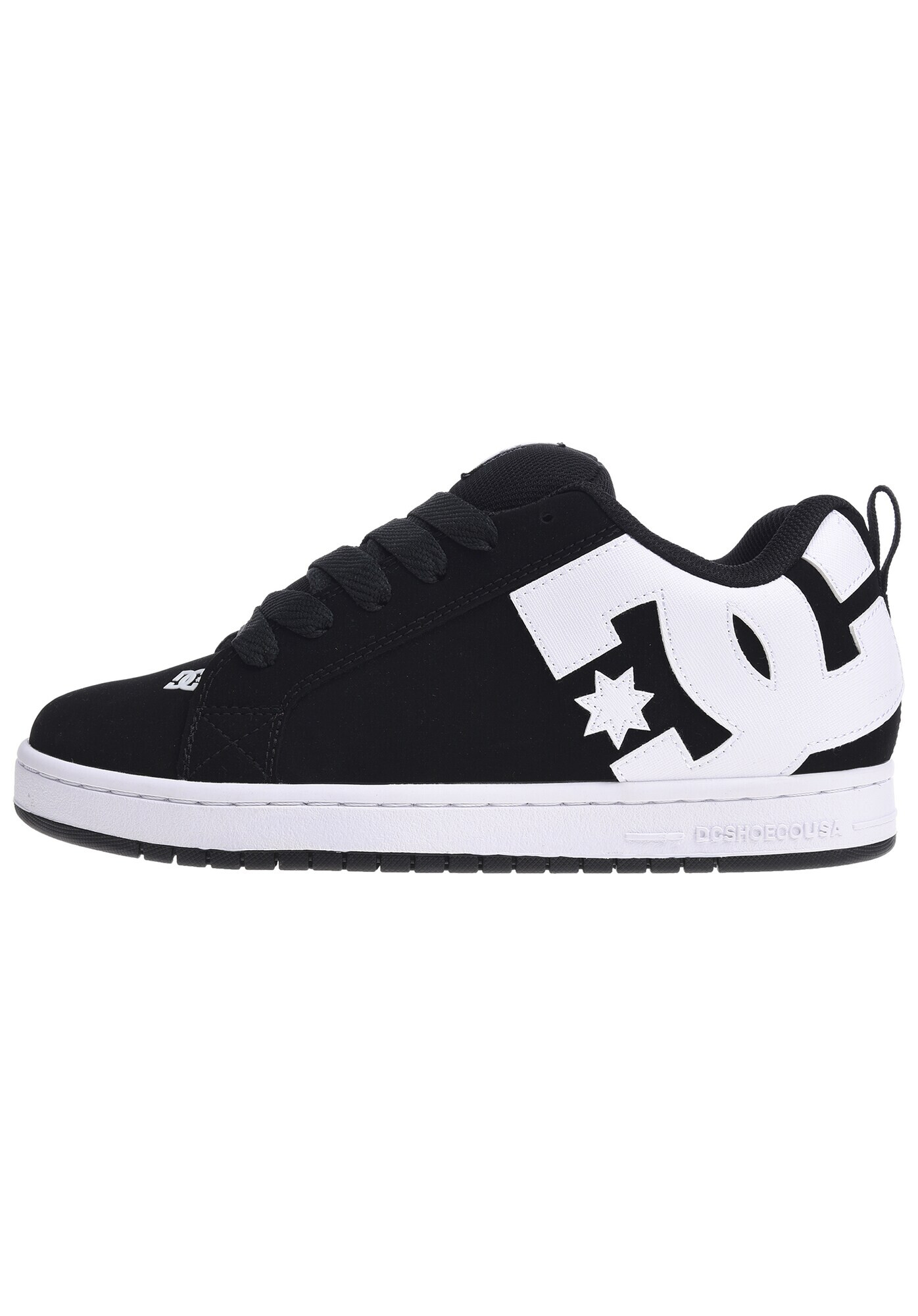 DC Shoes Nizke superge 'COURT GRAFFIK' črna / bela - Pepit.si