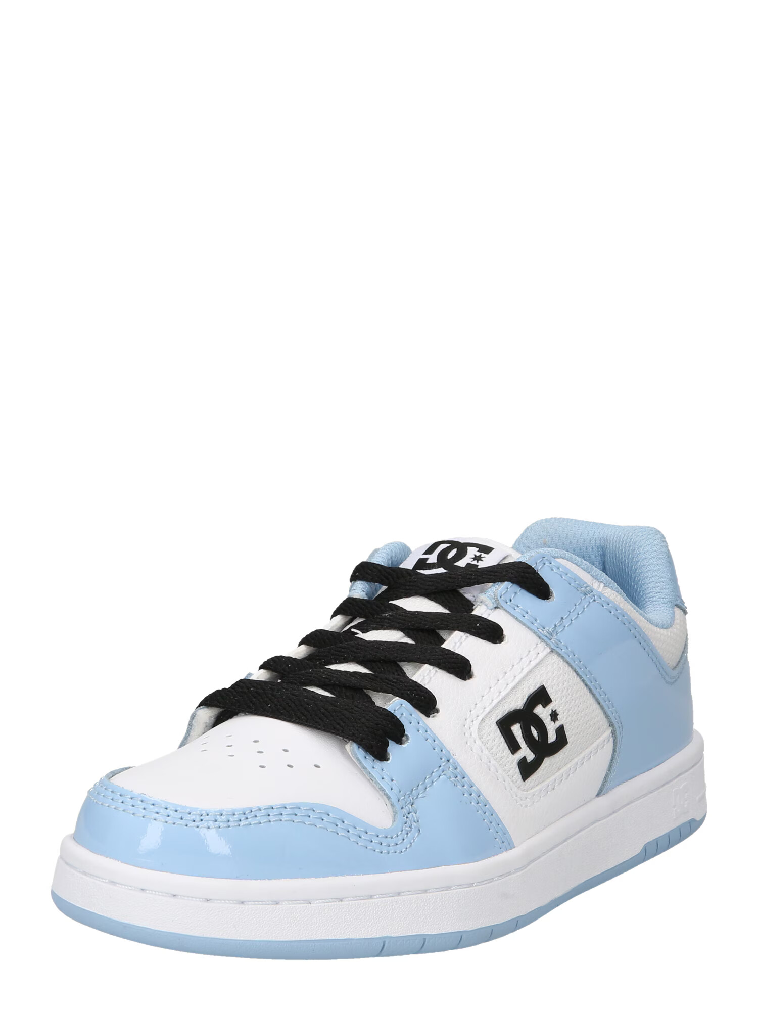 DC Shoes Nizke superge 'MANTECA' svetlo modra / črna / bela - Pepit.si