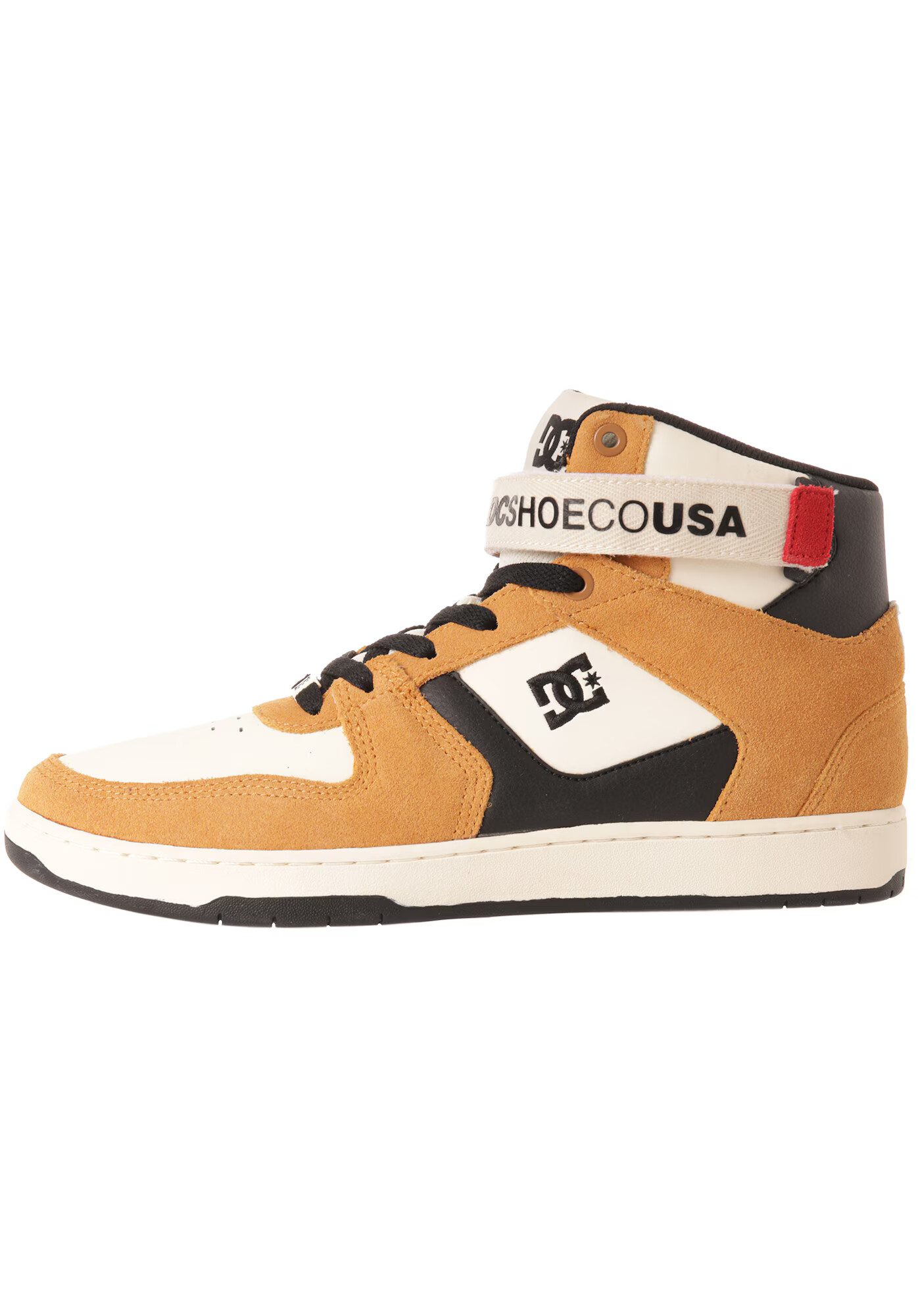 DC Shoes Visoke superge 'PENSFORD' konjak / črna / bela - Pepit.si