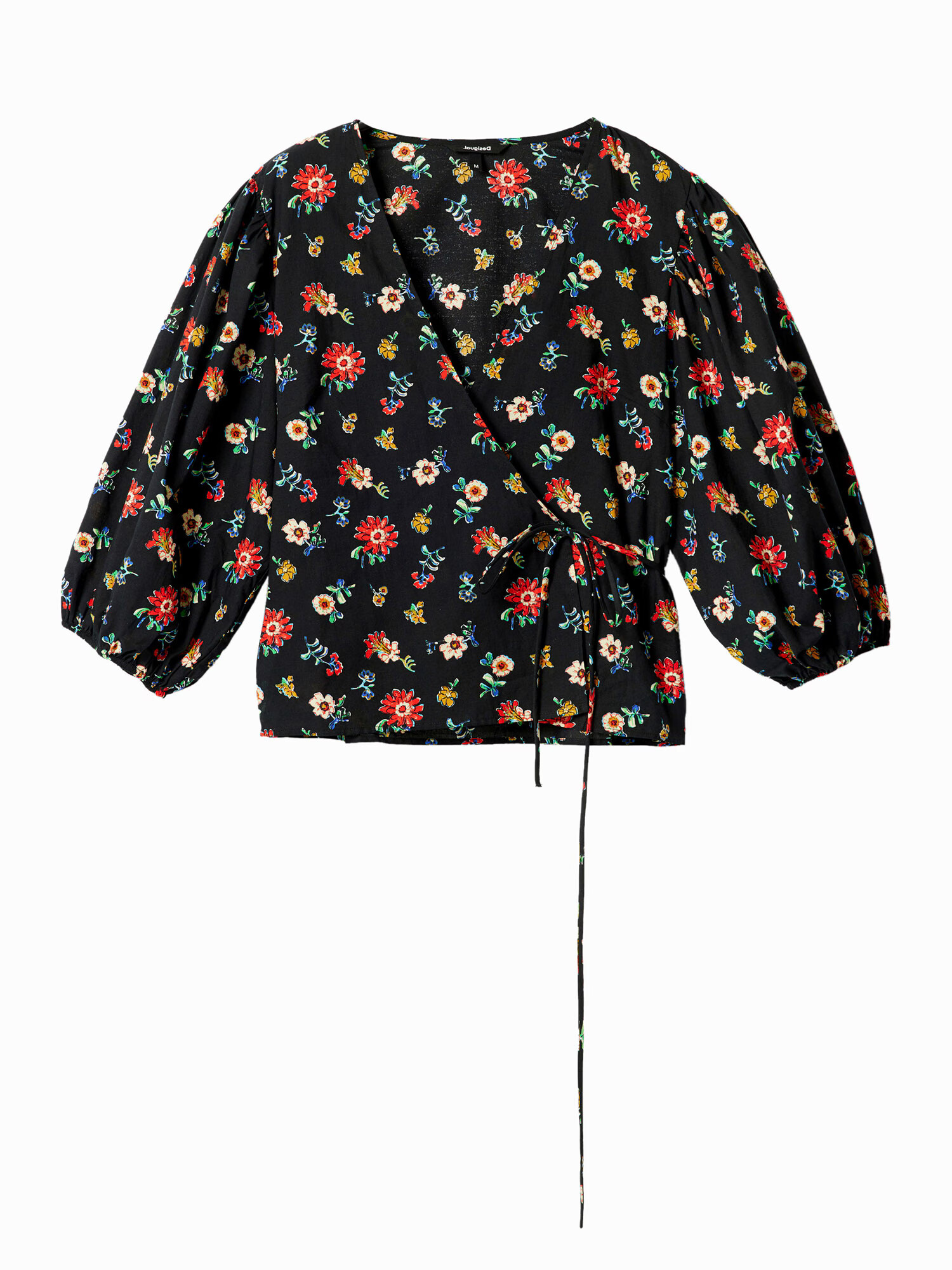 Desigual Bluza 'EMMA' rumena / zelena / rdeča / črna - Pepit.si