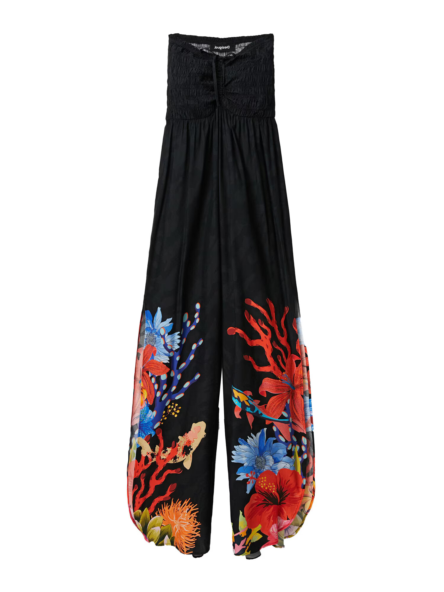 Desigual Jumpsuit 'AMELIA' črna / mešane barve - Pepit.si