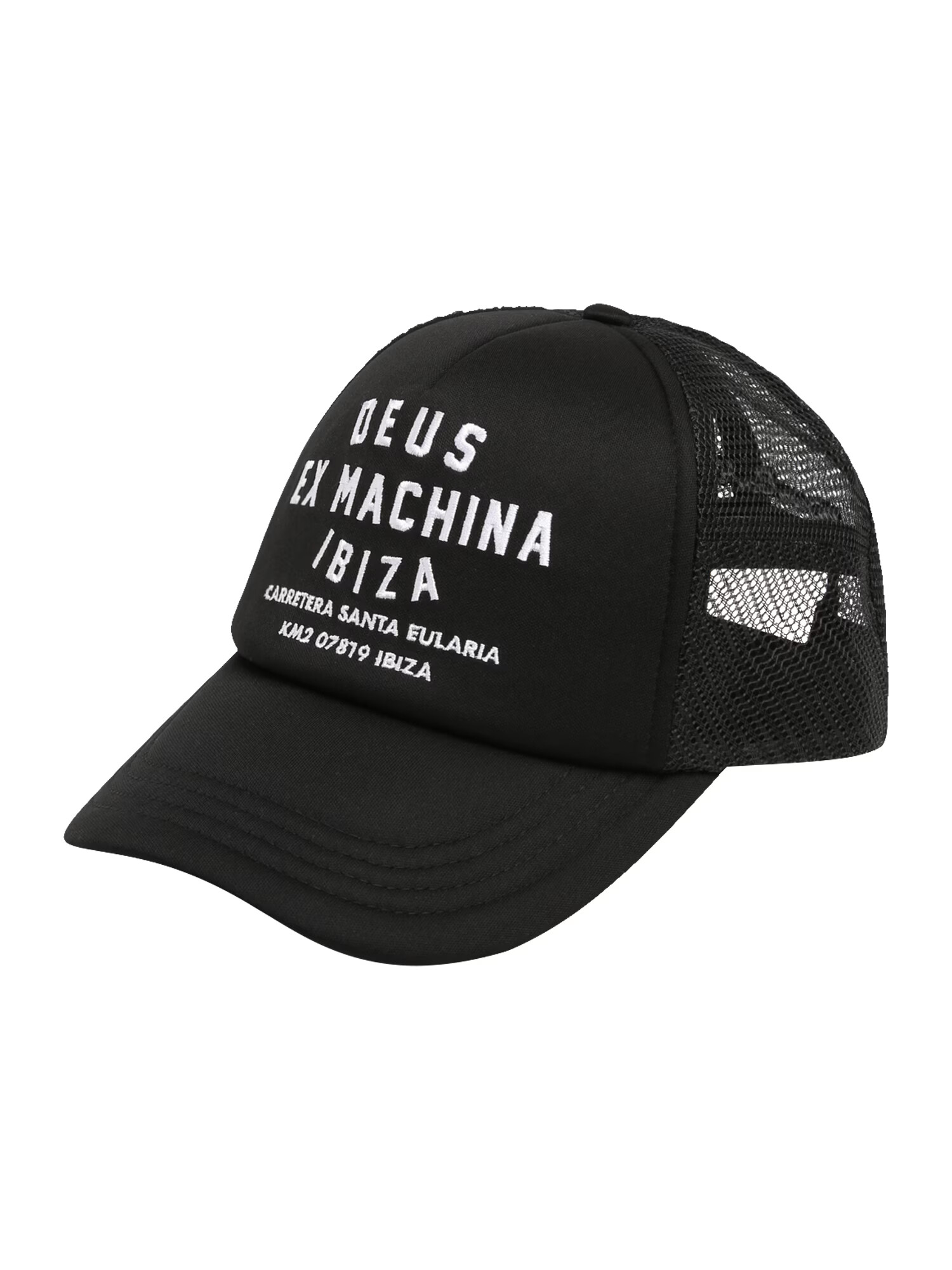 DEUS EX MACHINA Cap 'IBIZA' črna / bela - Pepit.si