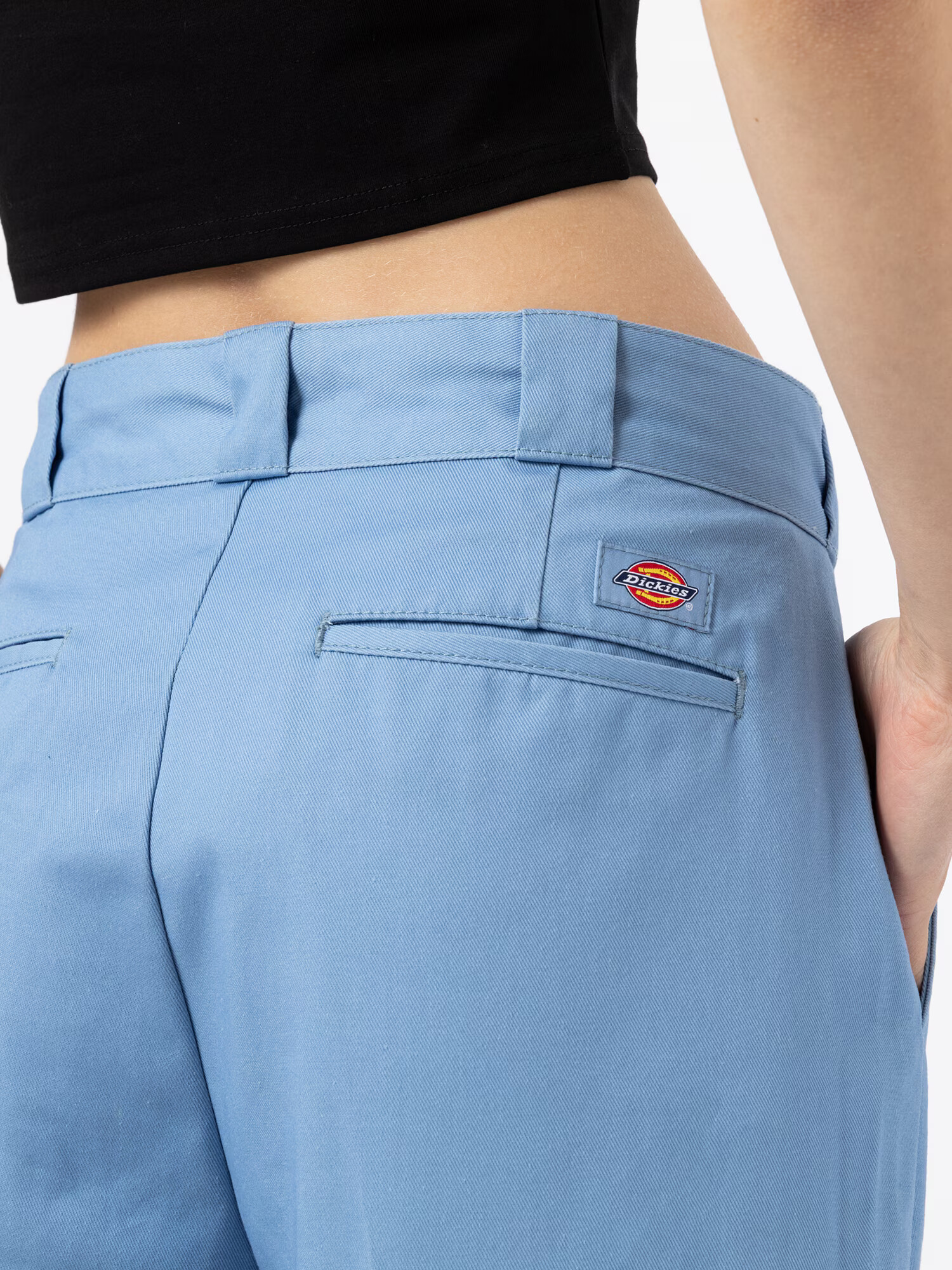 DICKIES Hlače na rob modra - Pepit.si