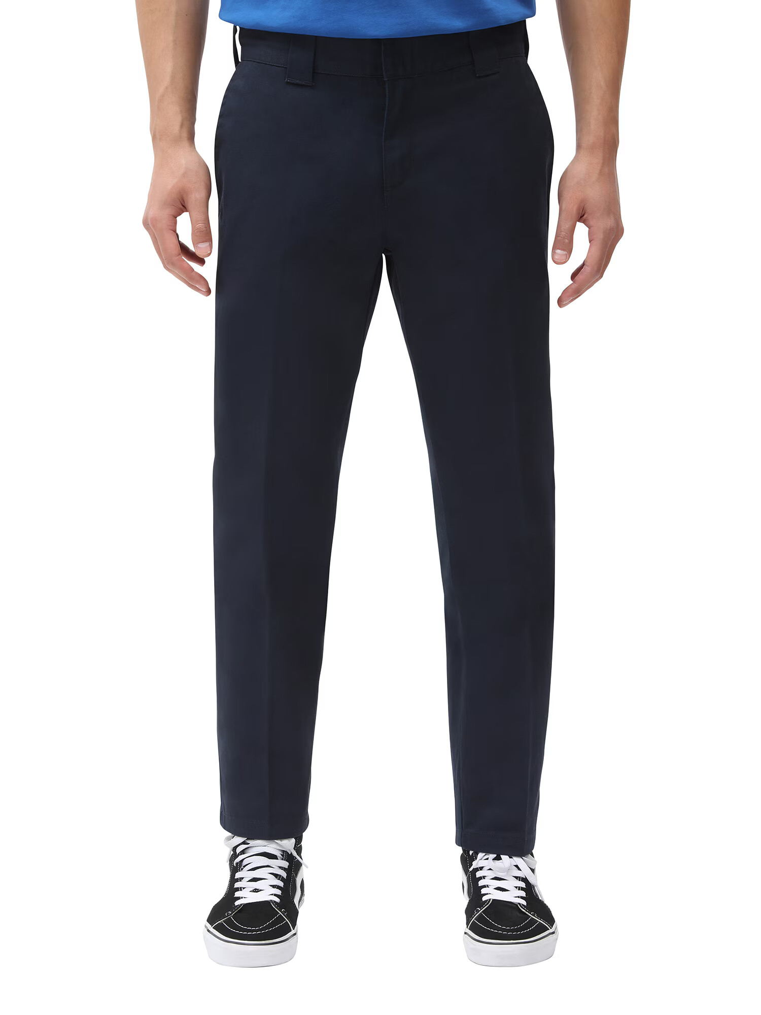 DICKIES Hlače na rob '872 Slim Fit' mornarska - Pepit.si