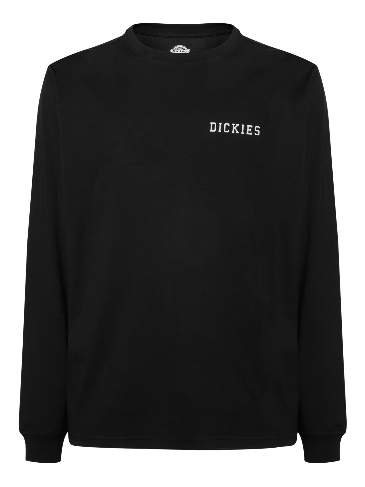 DICKIES Majica 'CLEVELAND TEE LS' črna / bela - Pepit.si