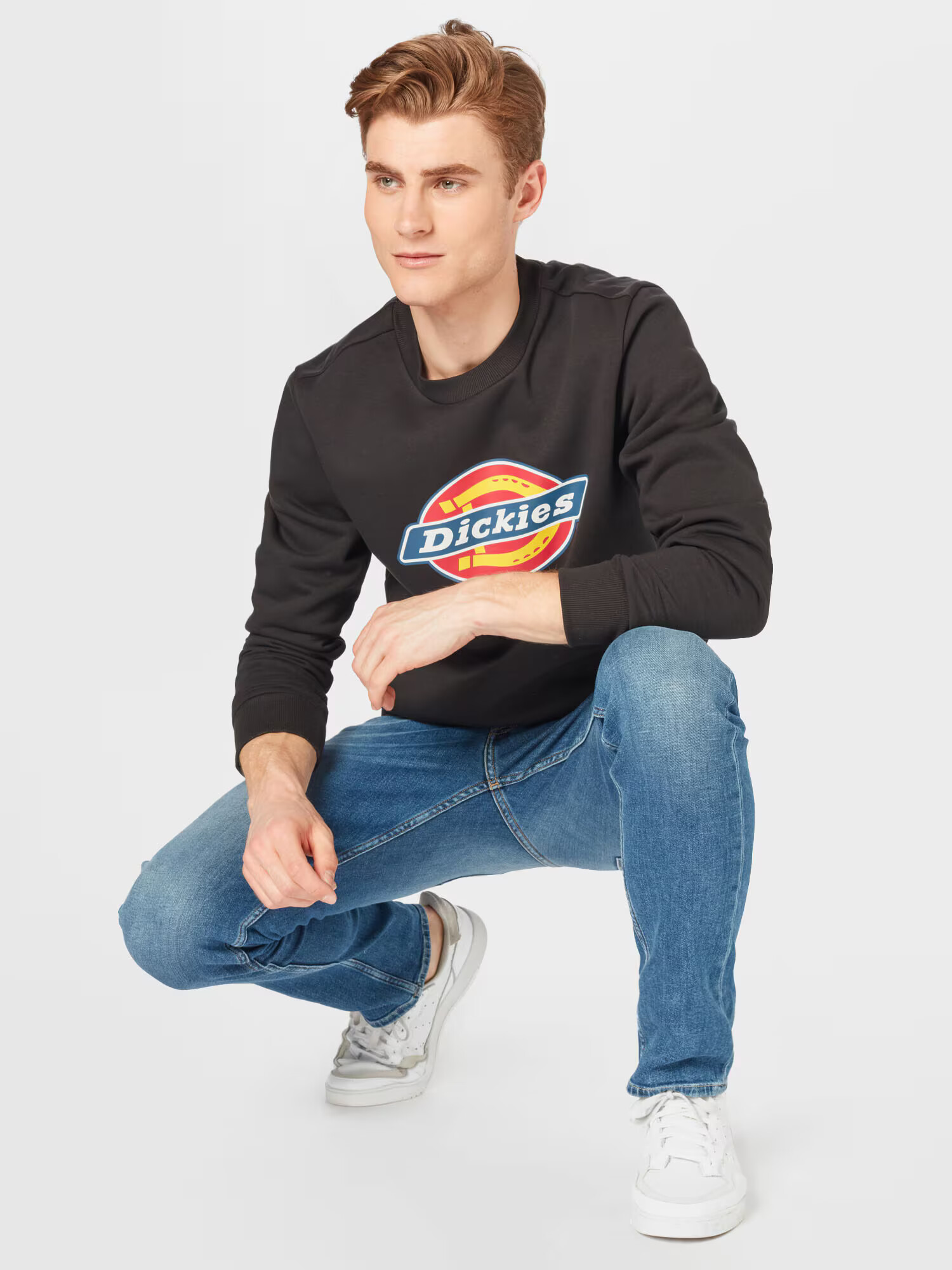 DICKIES Majica 'Icon Logo' modra / rumena / rdeča / črna - Pepit.si