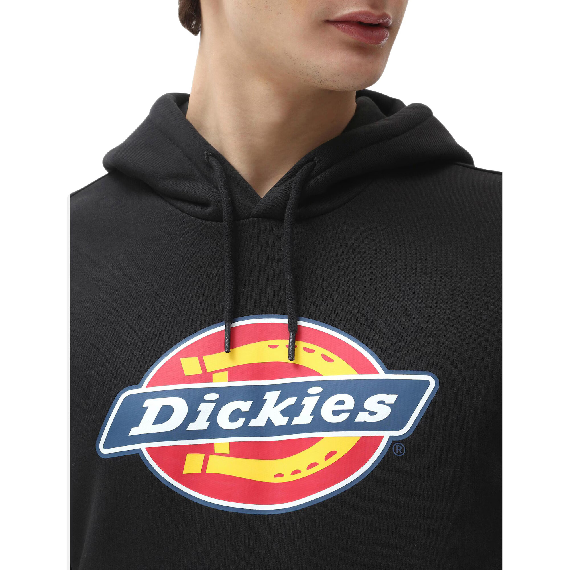 DICKIES Majica 'Icon Logo' temno modra / temno rumena / rdeča / črna - Pepit.si