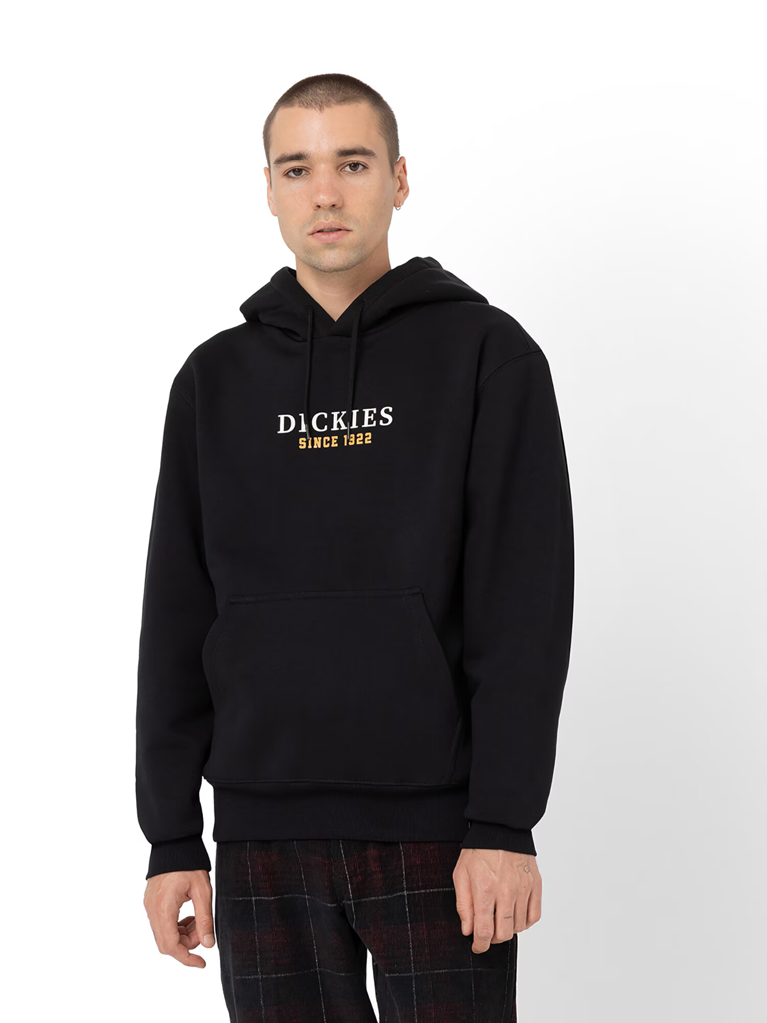 DICKIES Majica 'PARK' rumena / črna / bela - Pepit.si