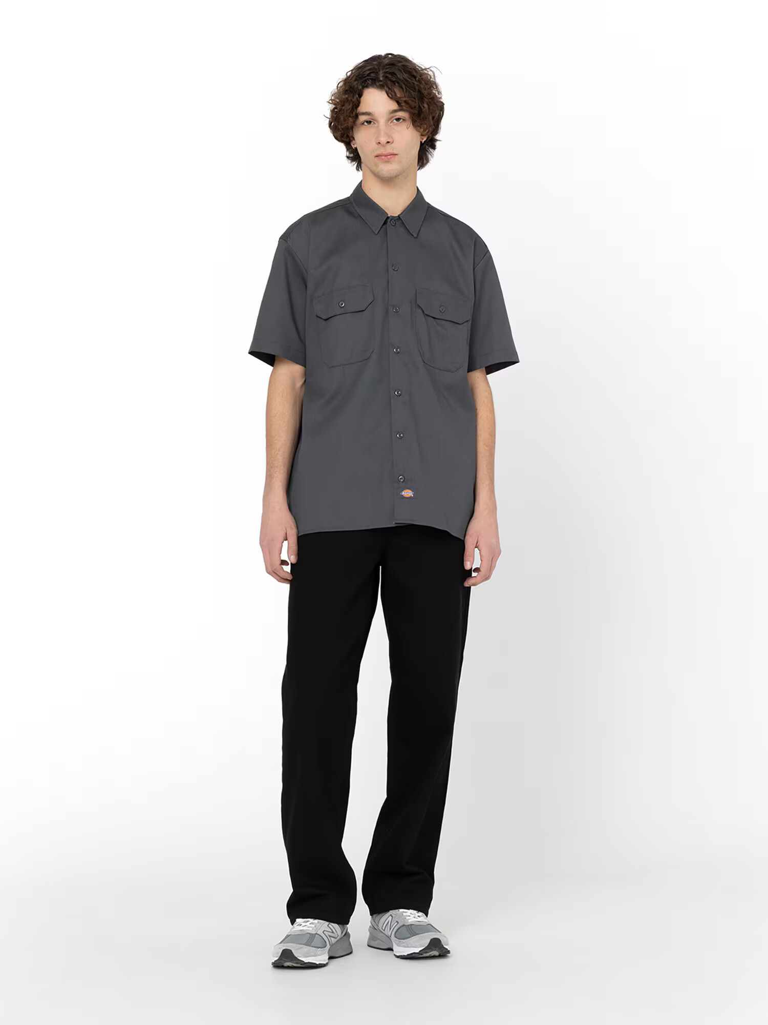 DICKIES Srajca 'work shirt' modra / rumena / temno siva / rdeča - Pepit.si