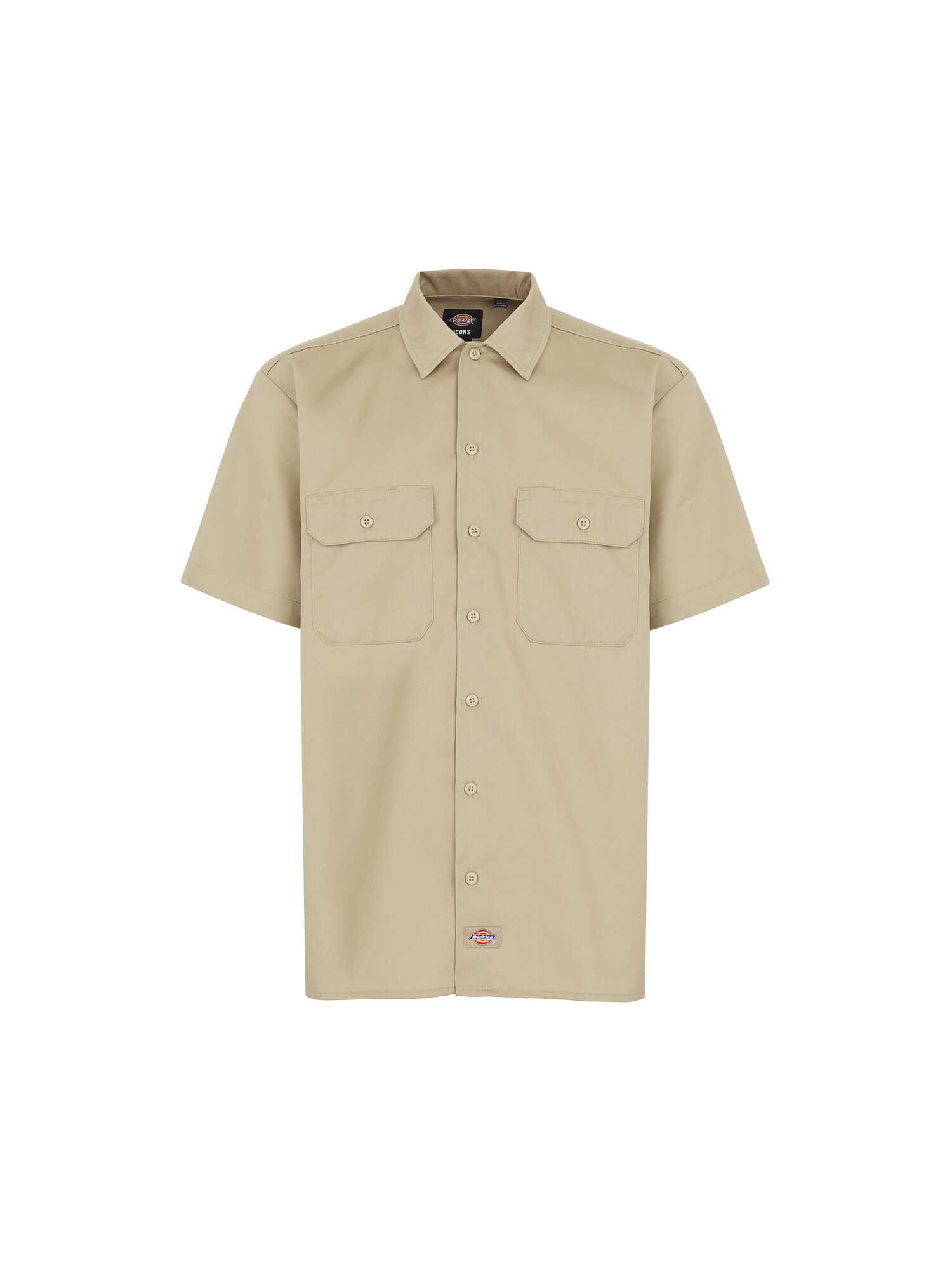 DICKIES Srajca 'work shirt' svetlo bež / mornarska / rumena / rdeča - Pepit.si