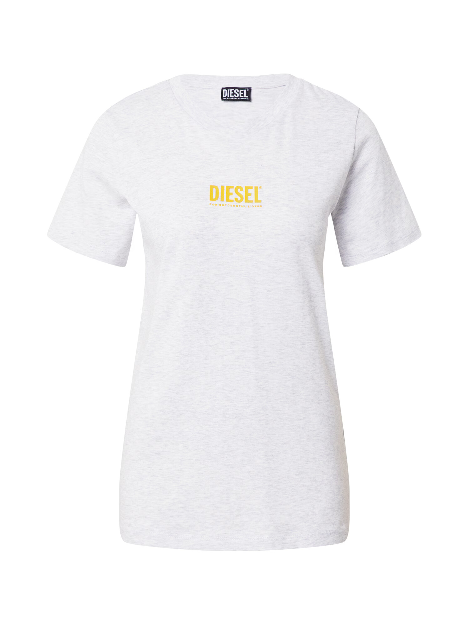 DIESEL Majica 'SILY' rumena / svetlo siva - Pepit.si