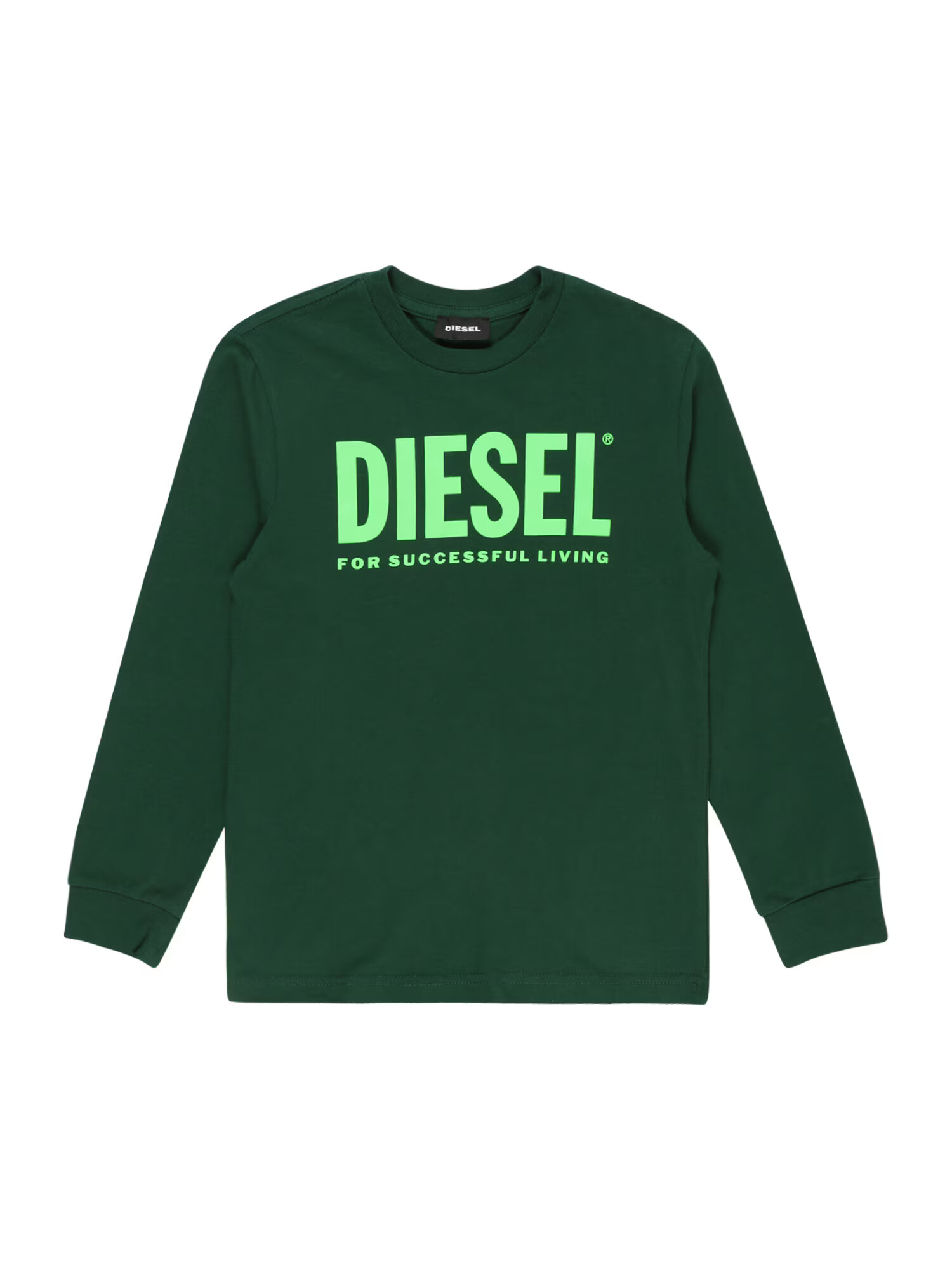 DIESEL Majica zelena / limeta - Pepit.si