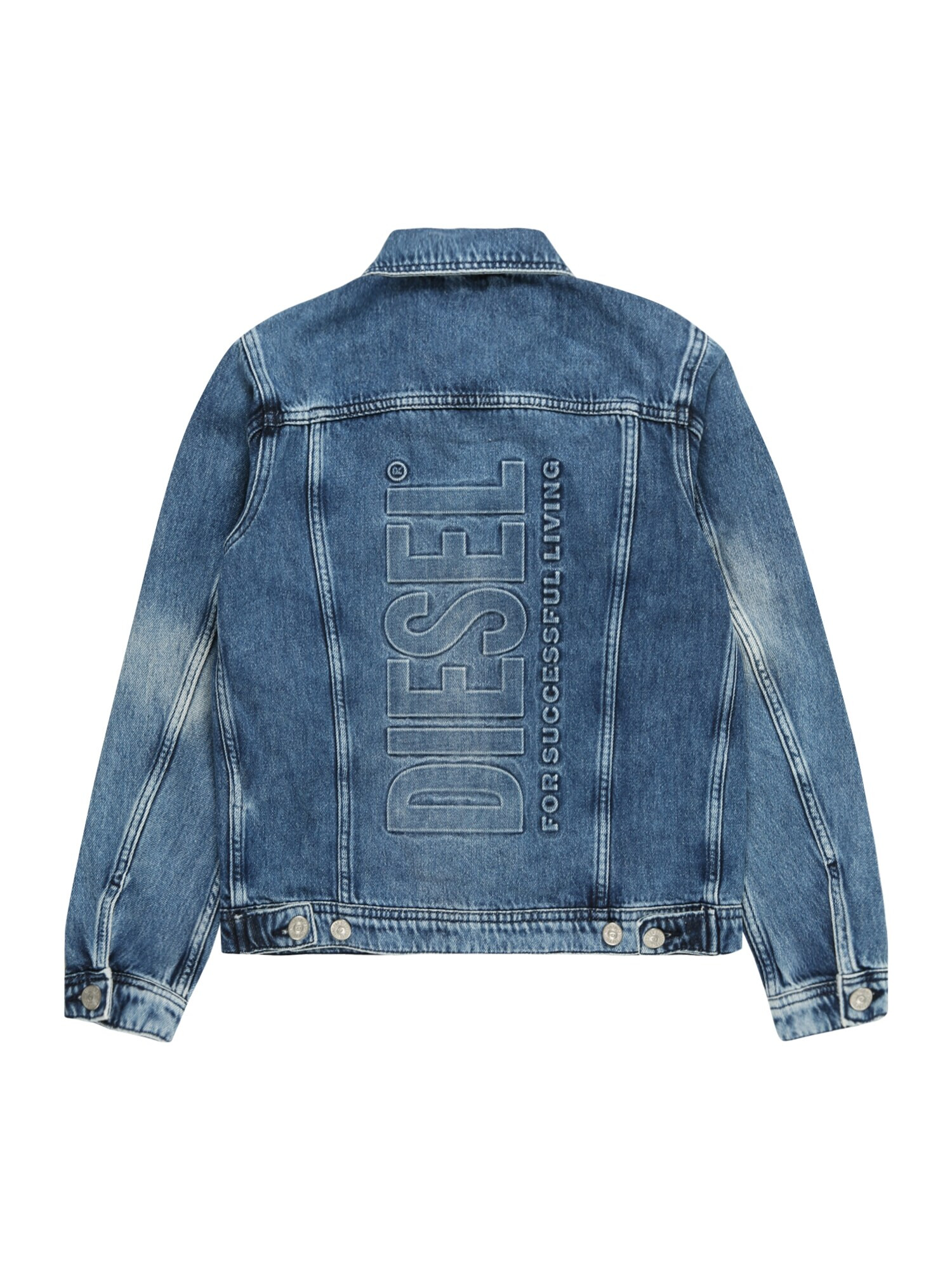 DIESEL Prehodna jakna 'HILL' moder denim - Pepit.si