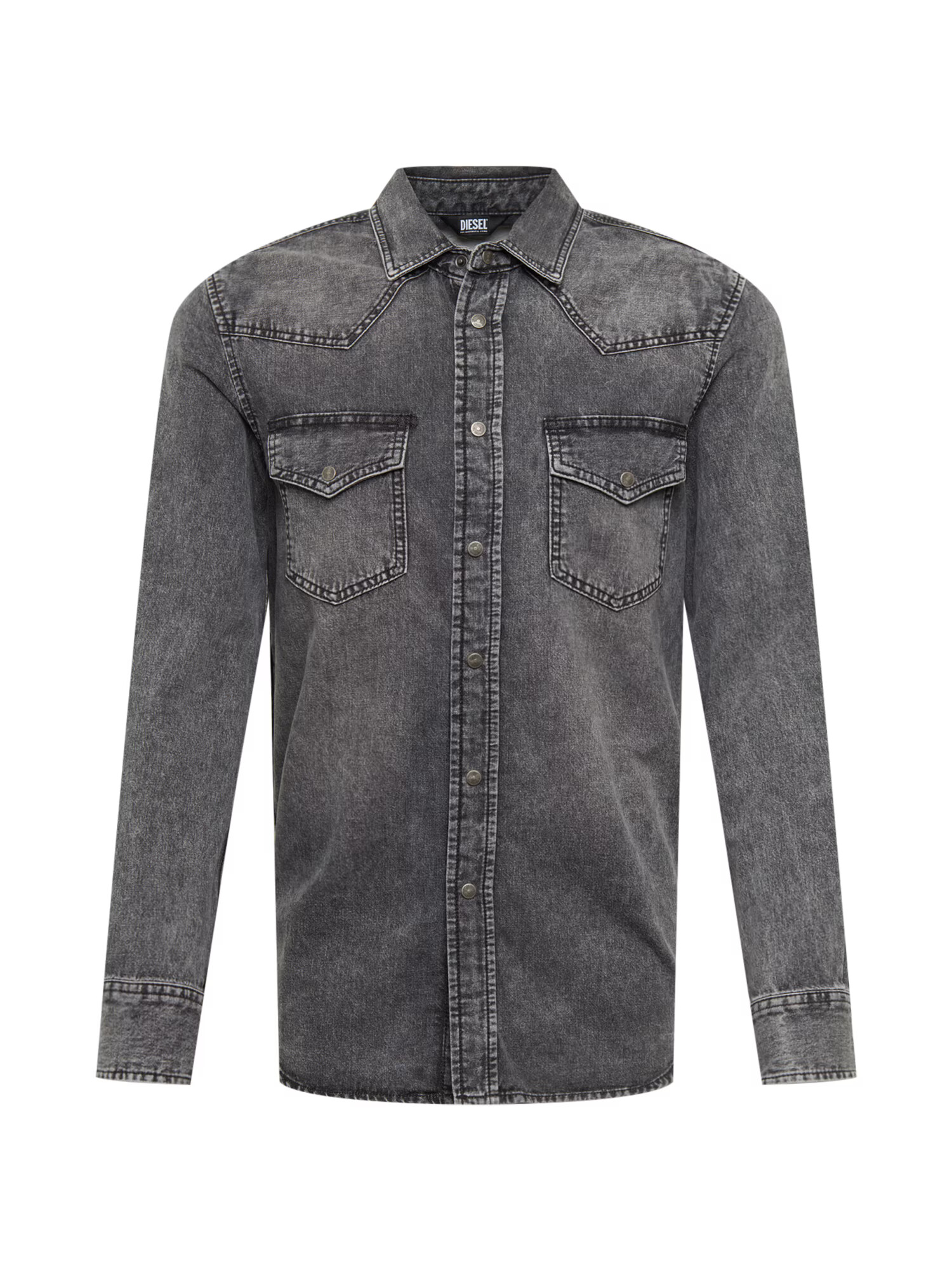 DIESEL Srajca 'EAST' siv denim - Pepit.si