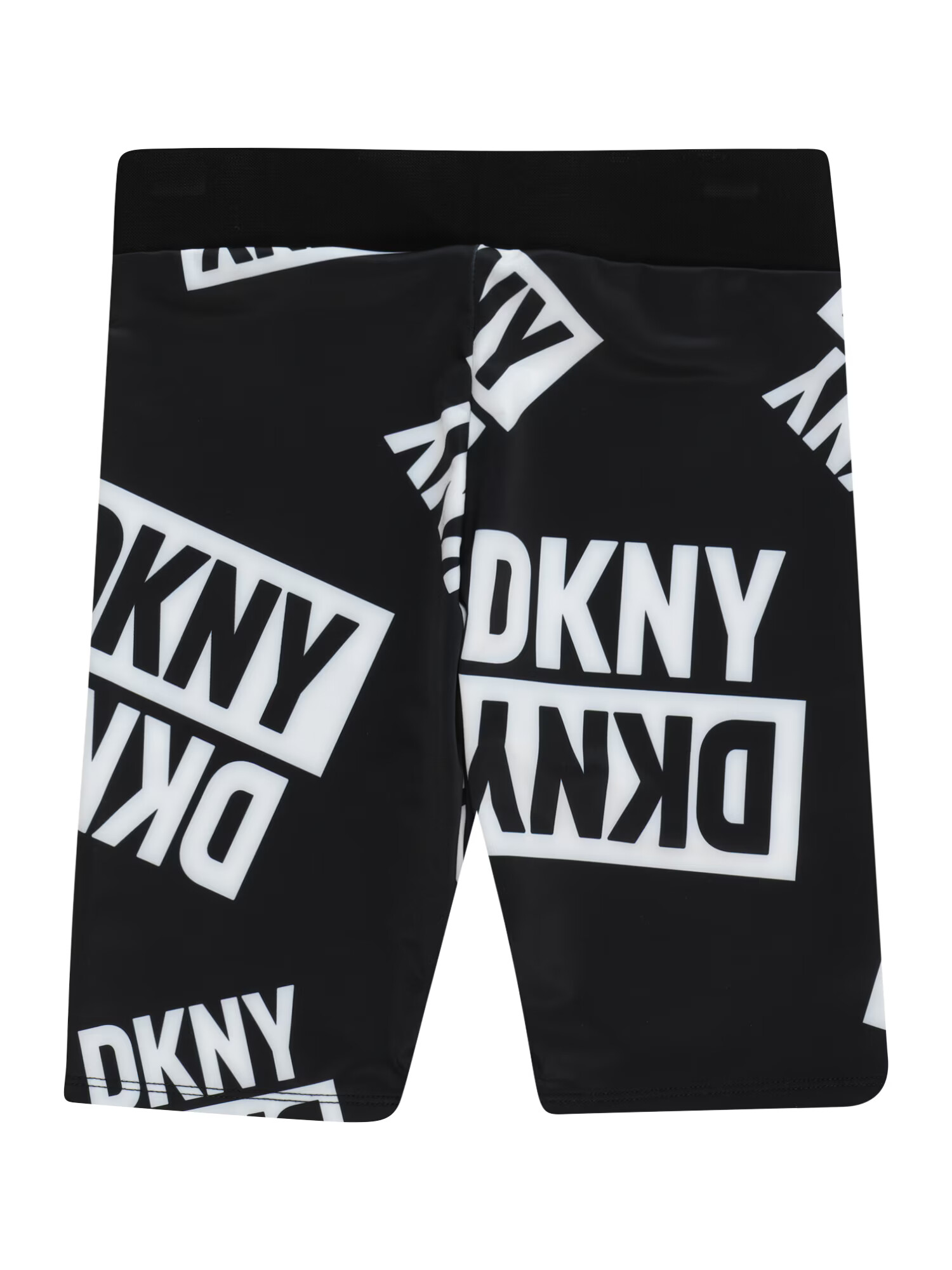 DKNY Hlače črna / bela - Pepit.si