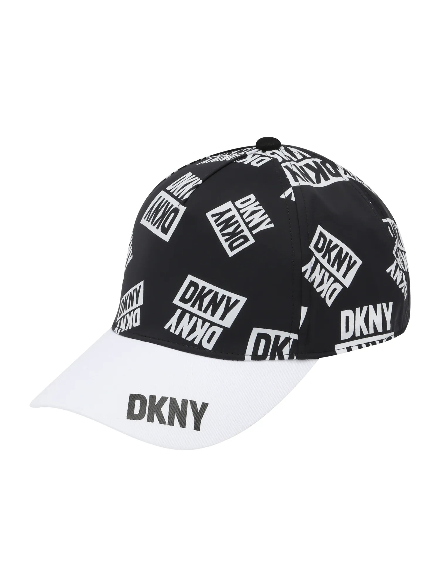 DKNY Kapa črna / off-bela - Pepit.si