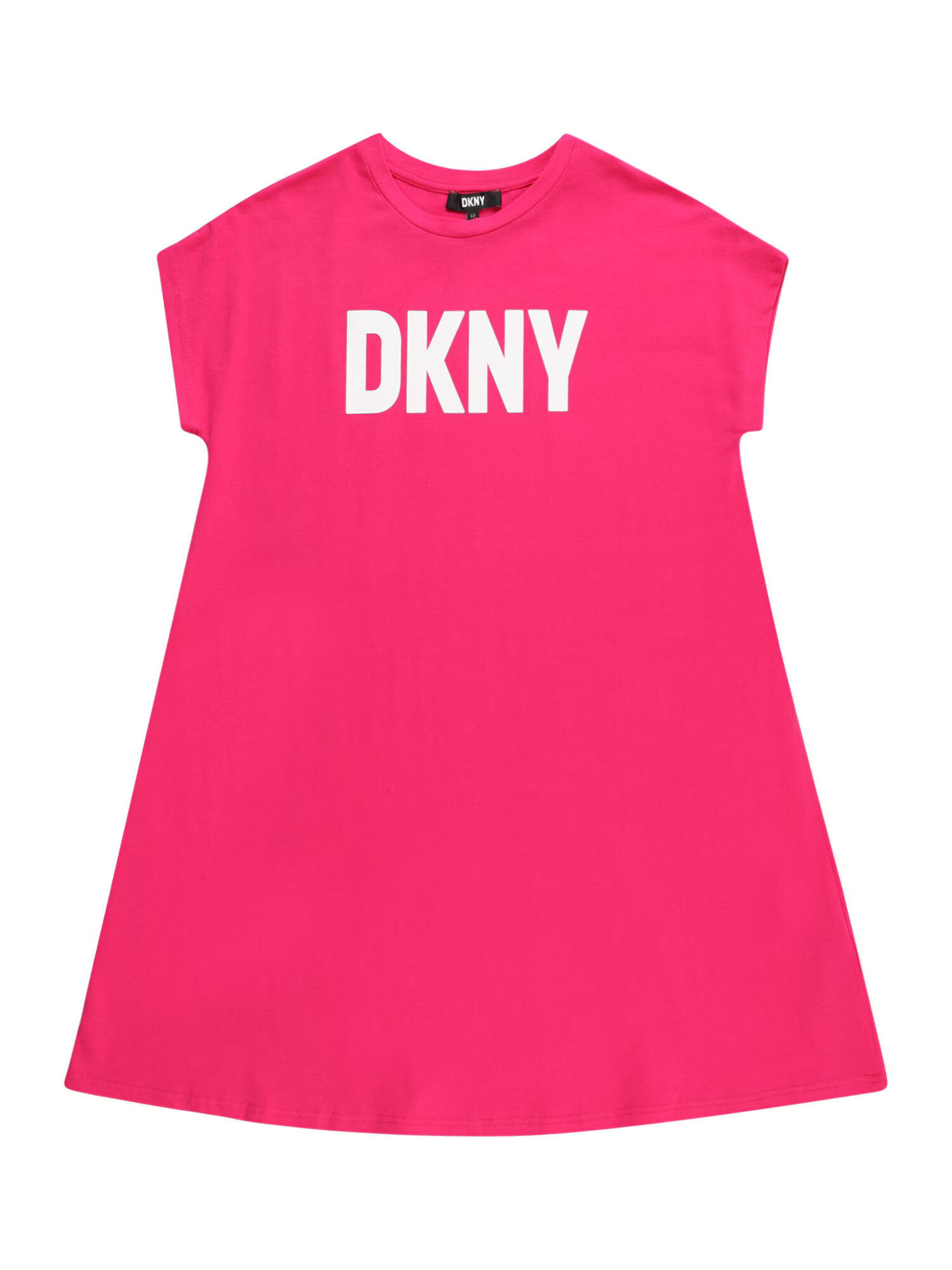 DKNY Obleka roza / bela - Pepit.si