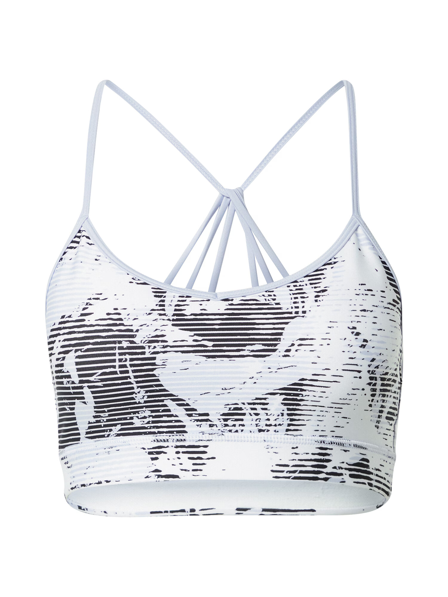 DKNY Performance Top 'SHADES PRINT STRAPPY BACK BRA REMOVABLE' modra - Pepit.si