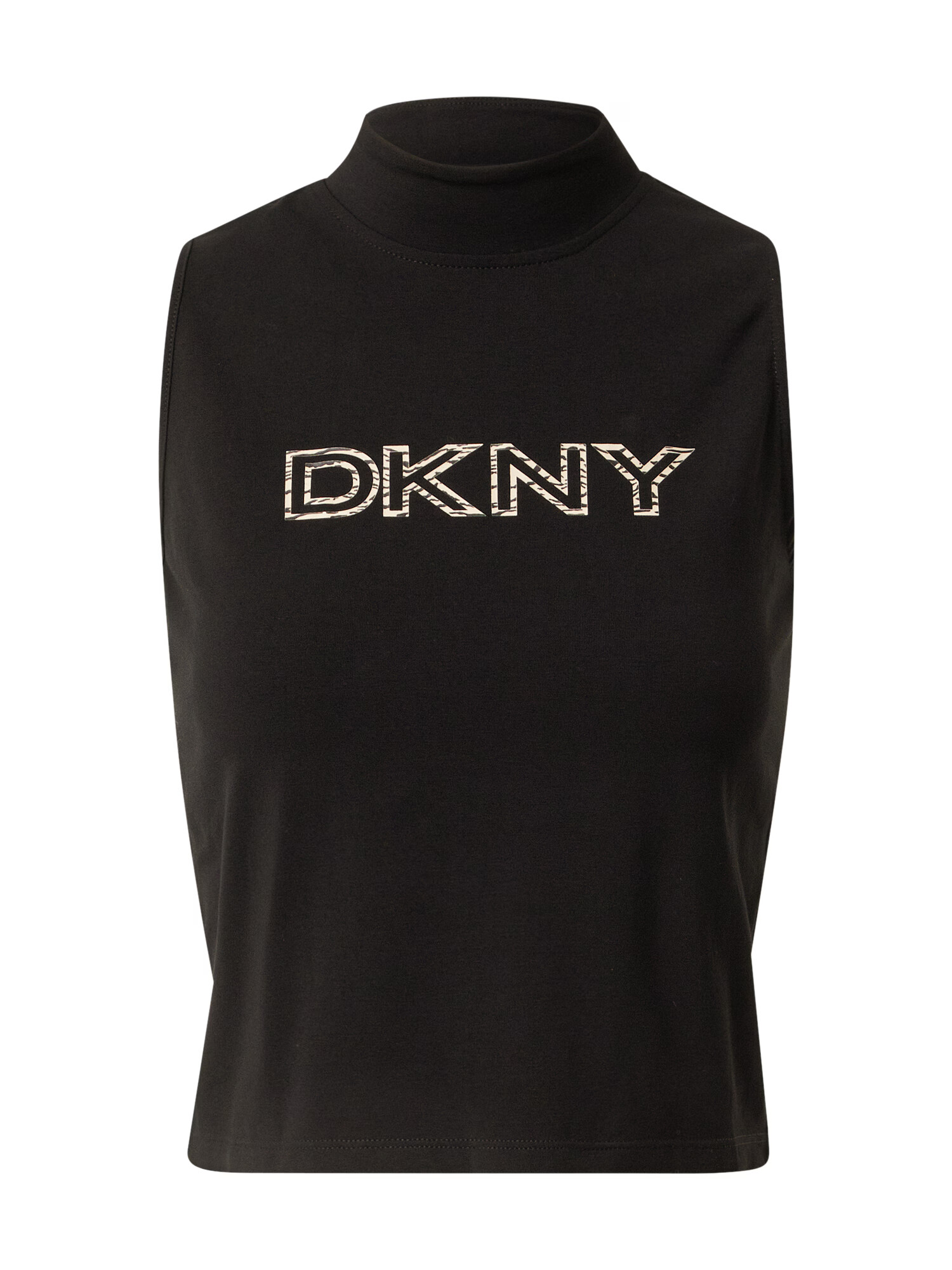 DKNY Performance Top 'TIGER KING' črna / bela - Pepit.si