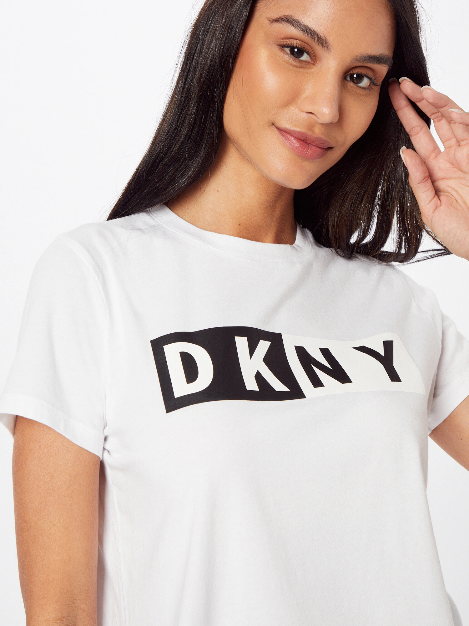 DKNY Performance Funkcionalna majica bela - Pepit.si