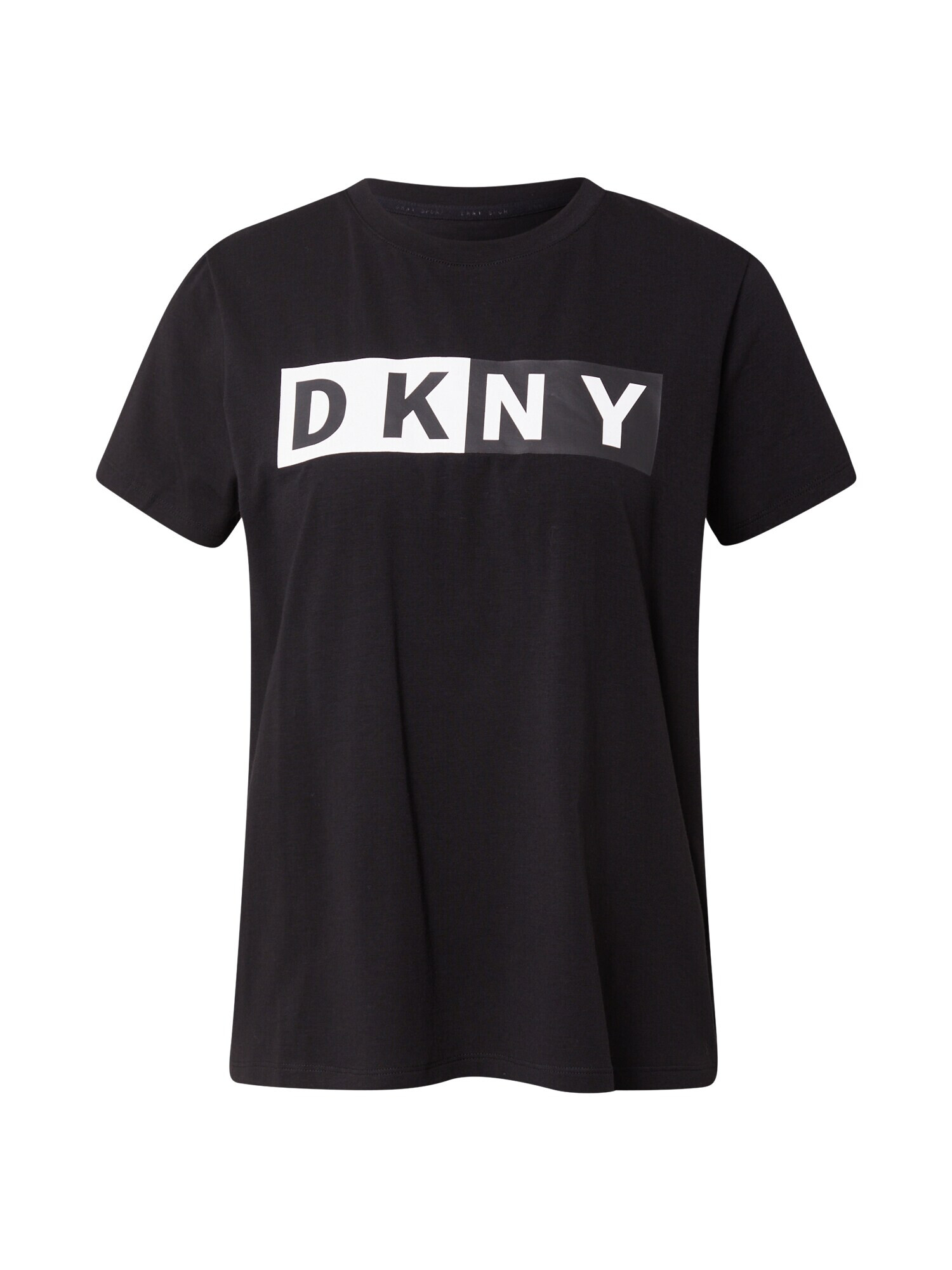 DKNY Performance Majica črna / bela - Pepit.si