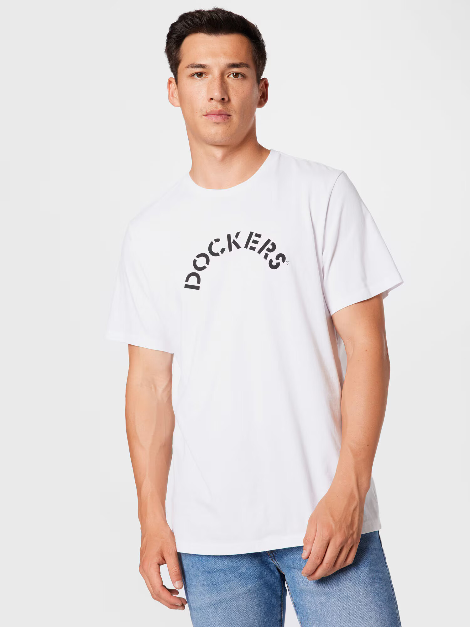 Dockers Majica črna / bela - Pepit.si