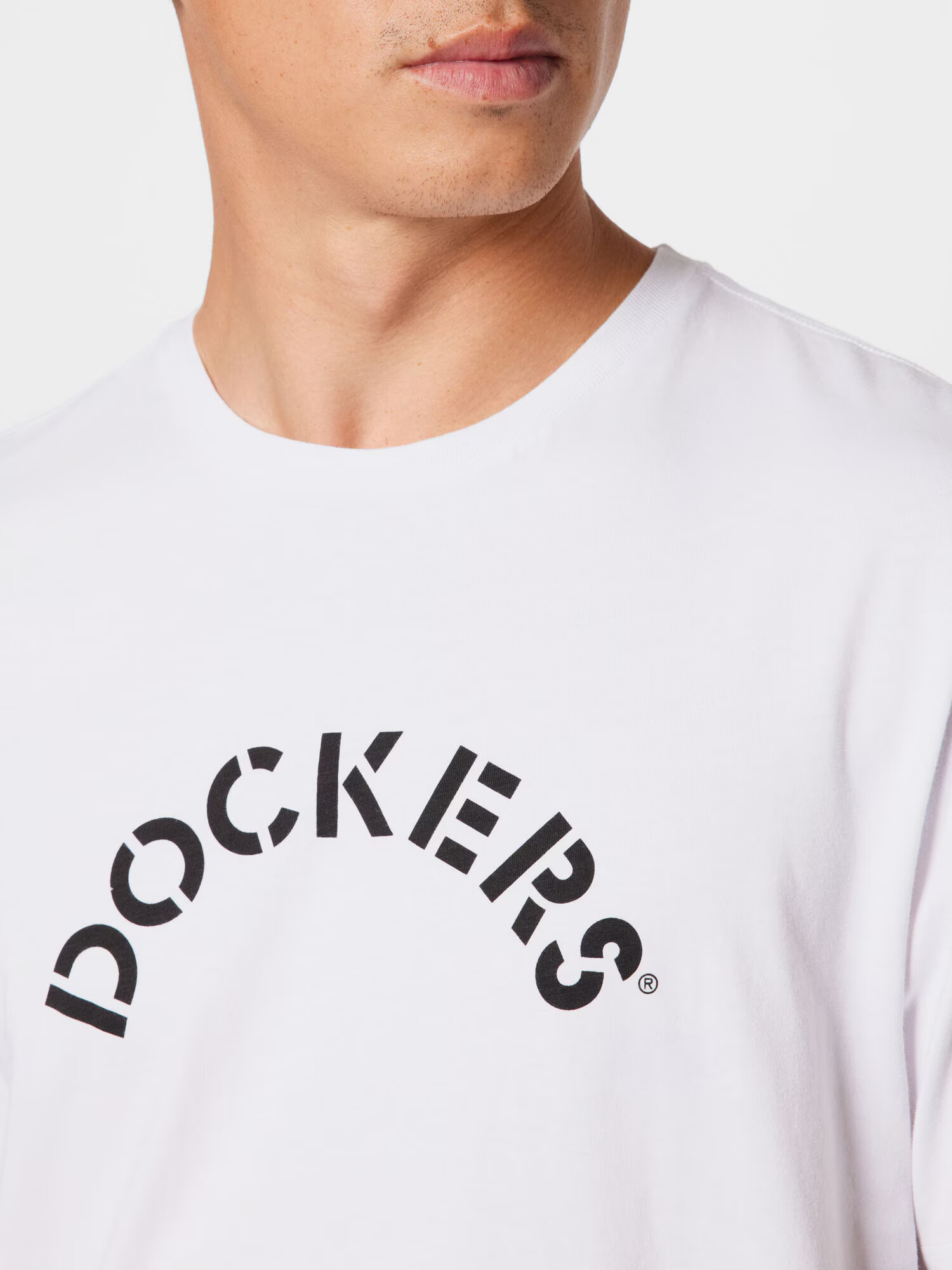 Dockers Majica črna / bela - Pepit.si