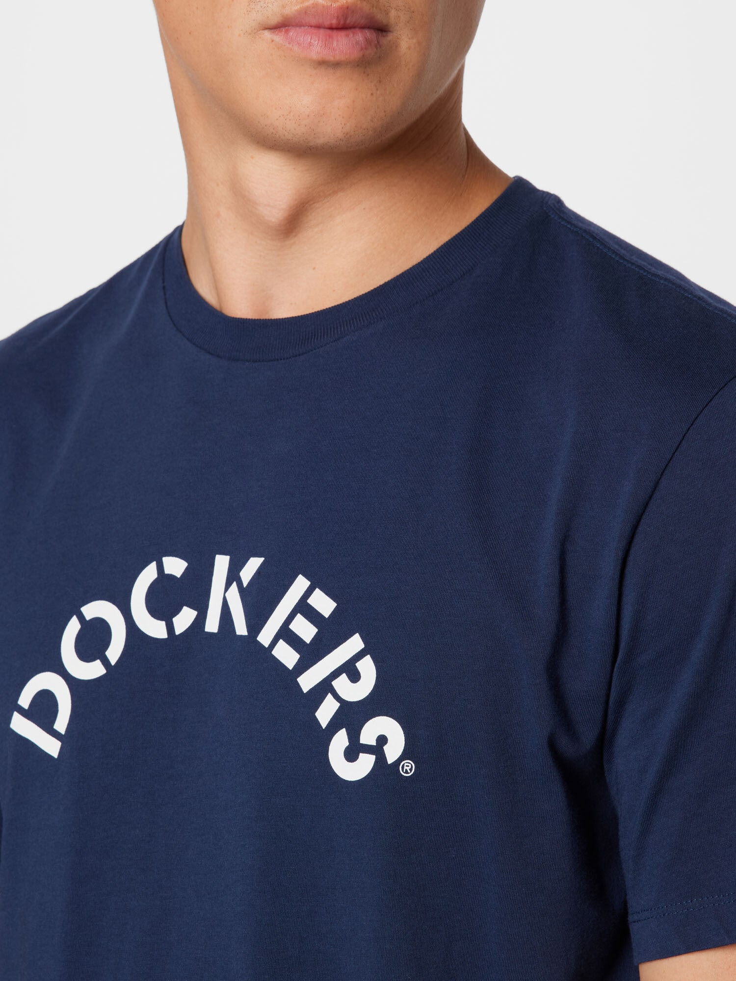 Dockers Majica mornarska / bela - Pepit.si