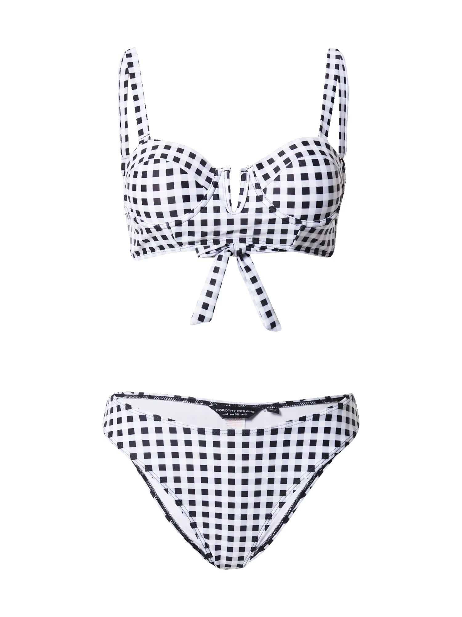 Dorothy Perkins Bikini črna / bela - Pepit.si