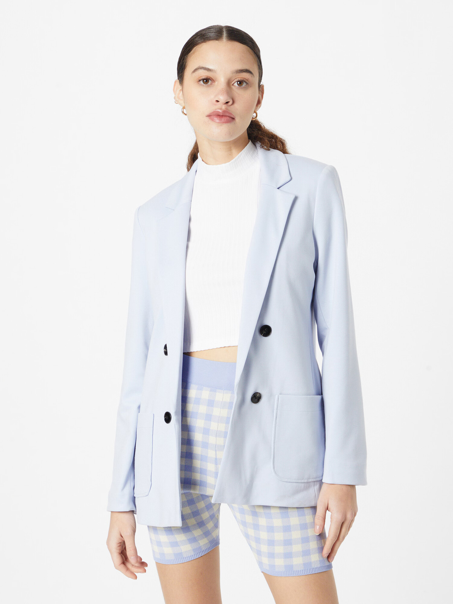 Dorothy Perkins Blazer 'Ponte' svetlo modra - Pepit.si