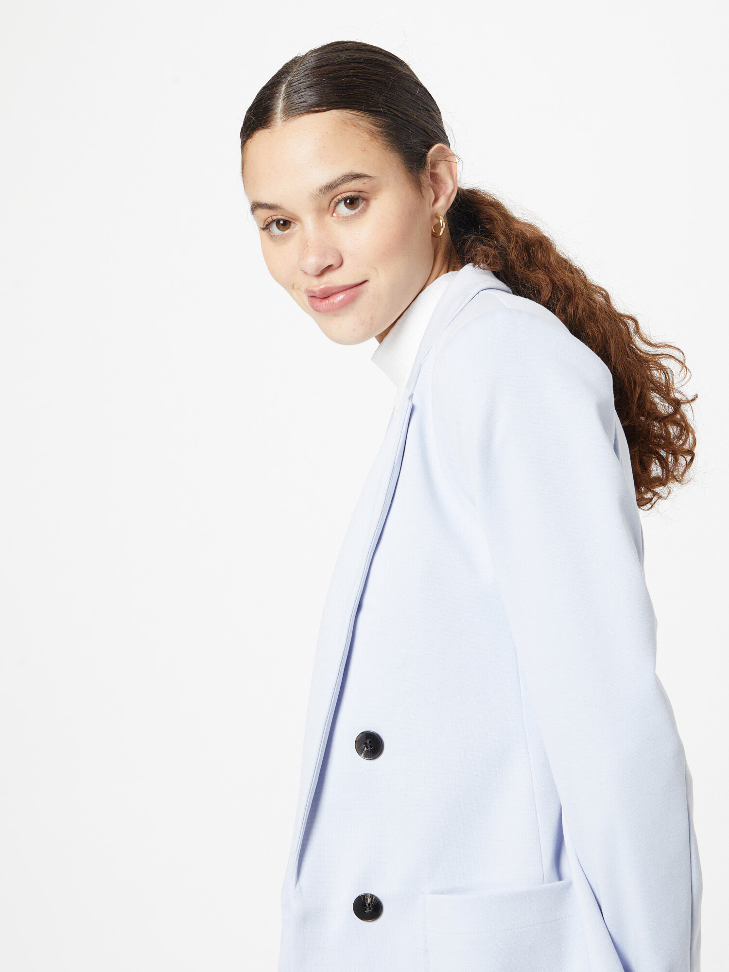 Dorothy Perkins Blazer 'Ponte' svetlo modra - Pepit.si