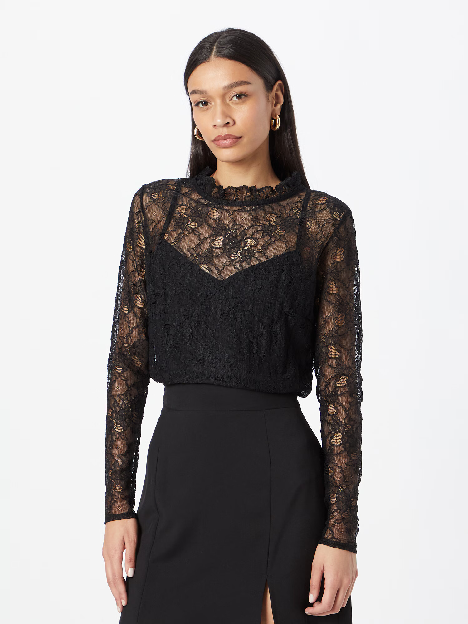 Dorothy Perkins Bluza črna - Pepit.si