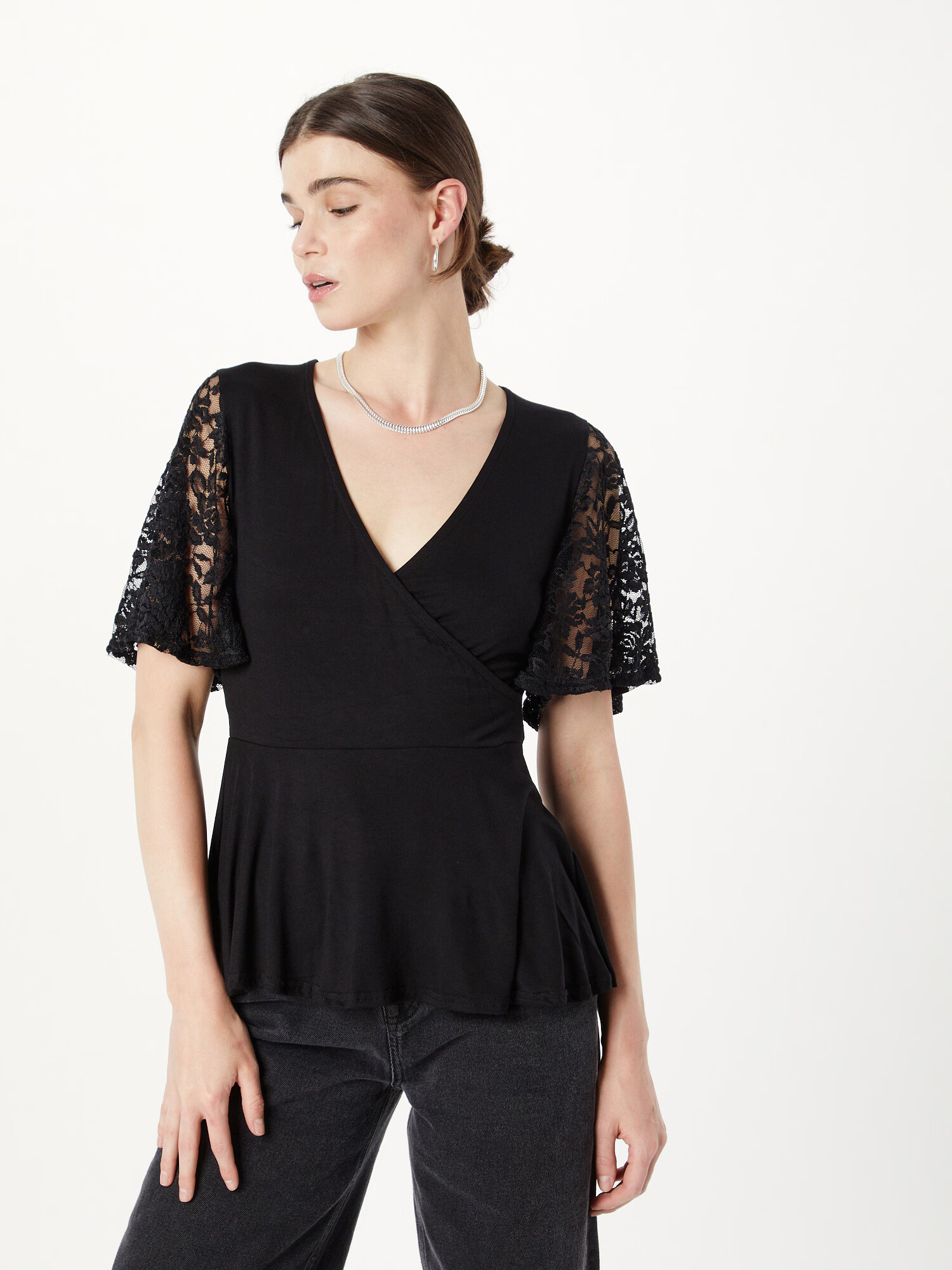 Dorothy Perkins Bluza črna - Pepit.si