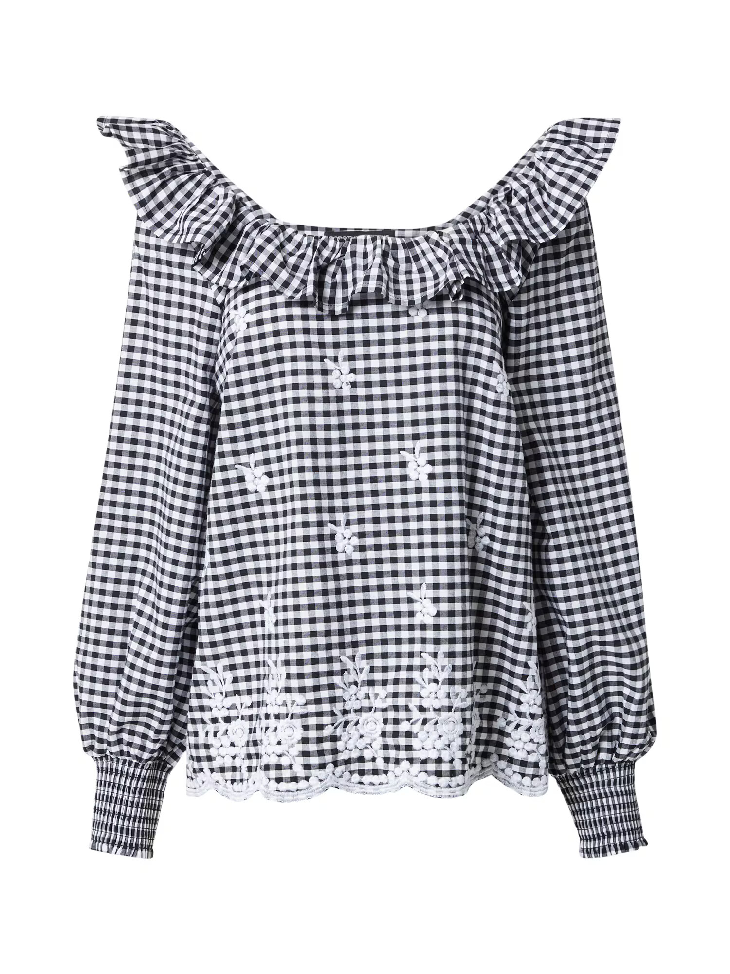 Dorothy Perkins Bluza črna / bela - Pepit.si